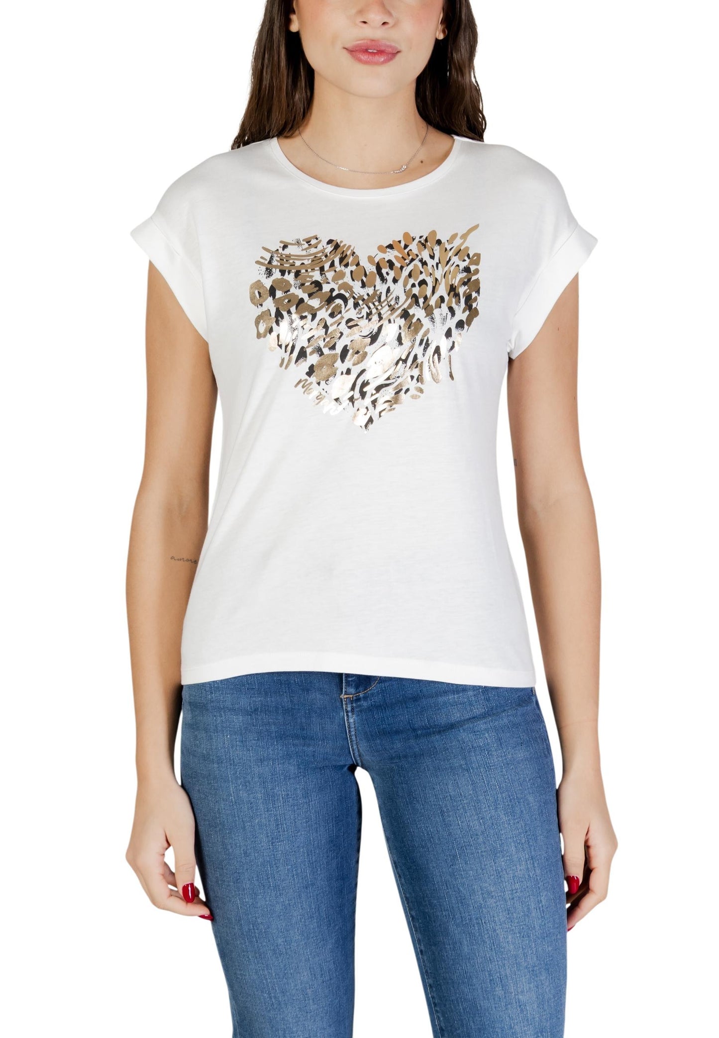 Morgan De Toi T-Shirt Donna Morgan De Toi 261-DLOUP white white