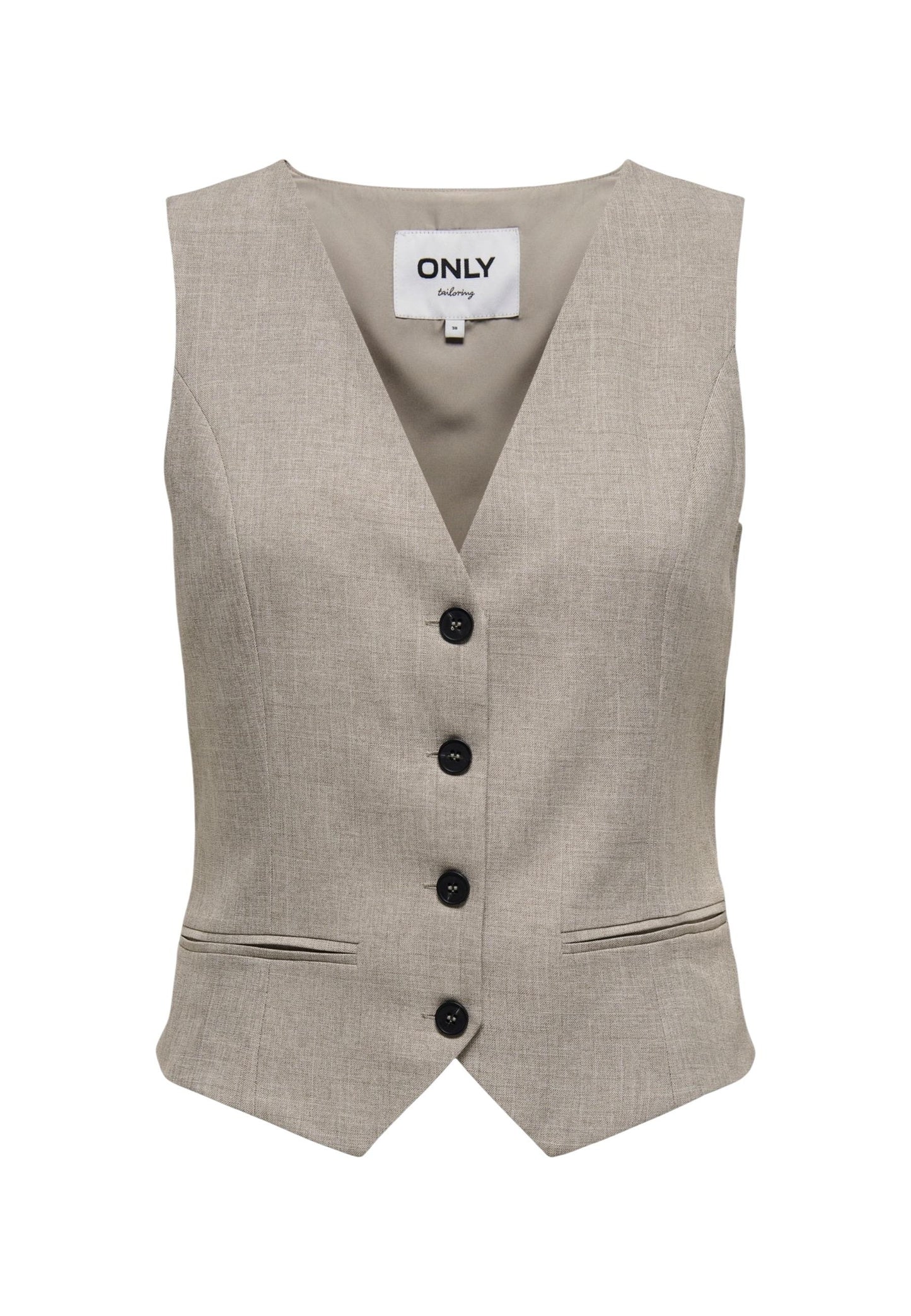 Only Gilet Donna Only 15336753 beige beige