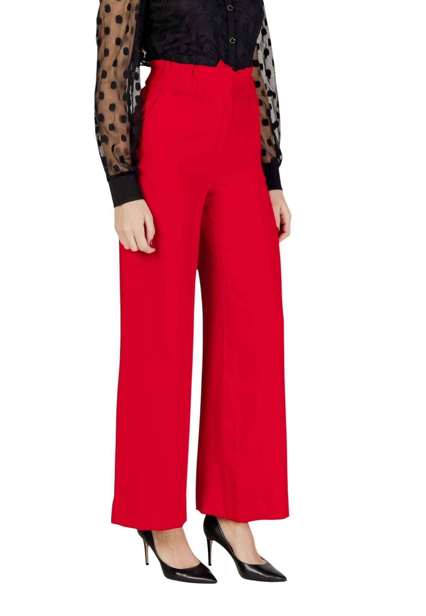Morgan De Toi Pantaloni Donna Morgan De Toi 242-PBIRD red red