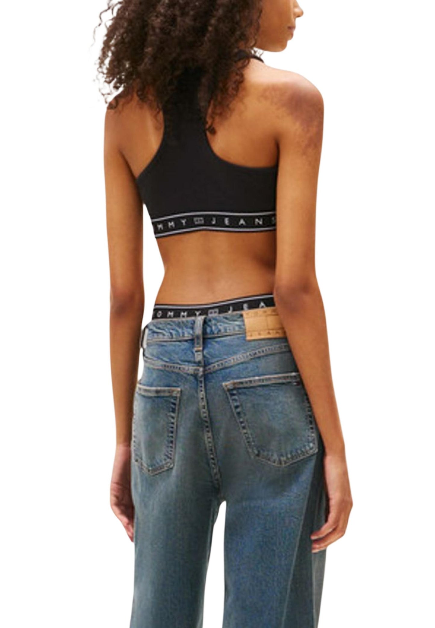 Tommy Hilfiger Jeans Top Donna Tommy Hilfiger Jeans DW0DW22537 black black