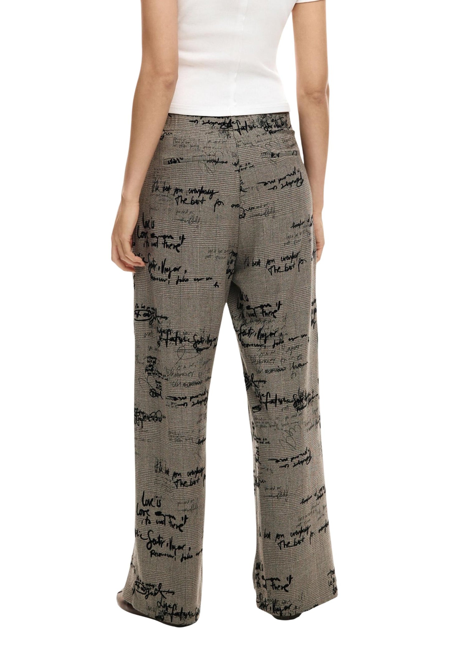 Desigual Pantaloni Donna Desigual 26SWPW39 grey grey