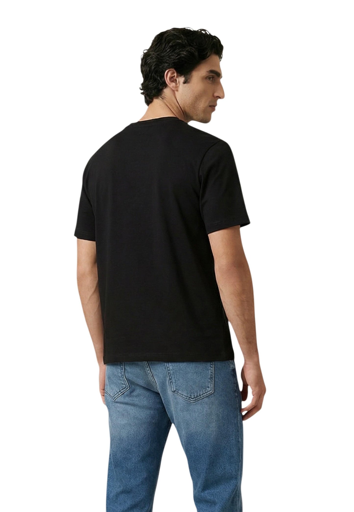 Antony Morato T-Shirt Uomo Antony Morato MMKS02657-FA100245 black black