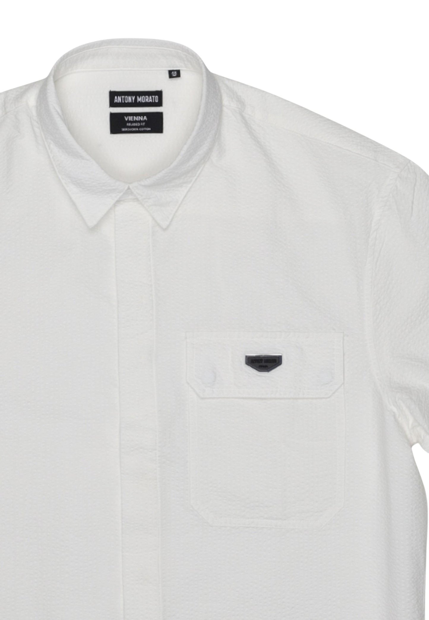 Antony Morato Camicia Uomo Antony Morato MMSS00198-FA900142 white white