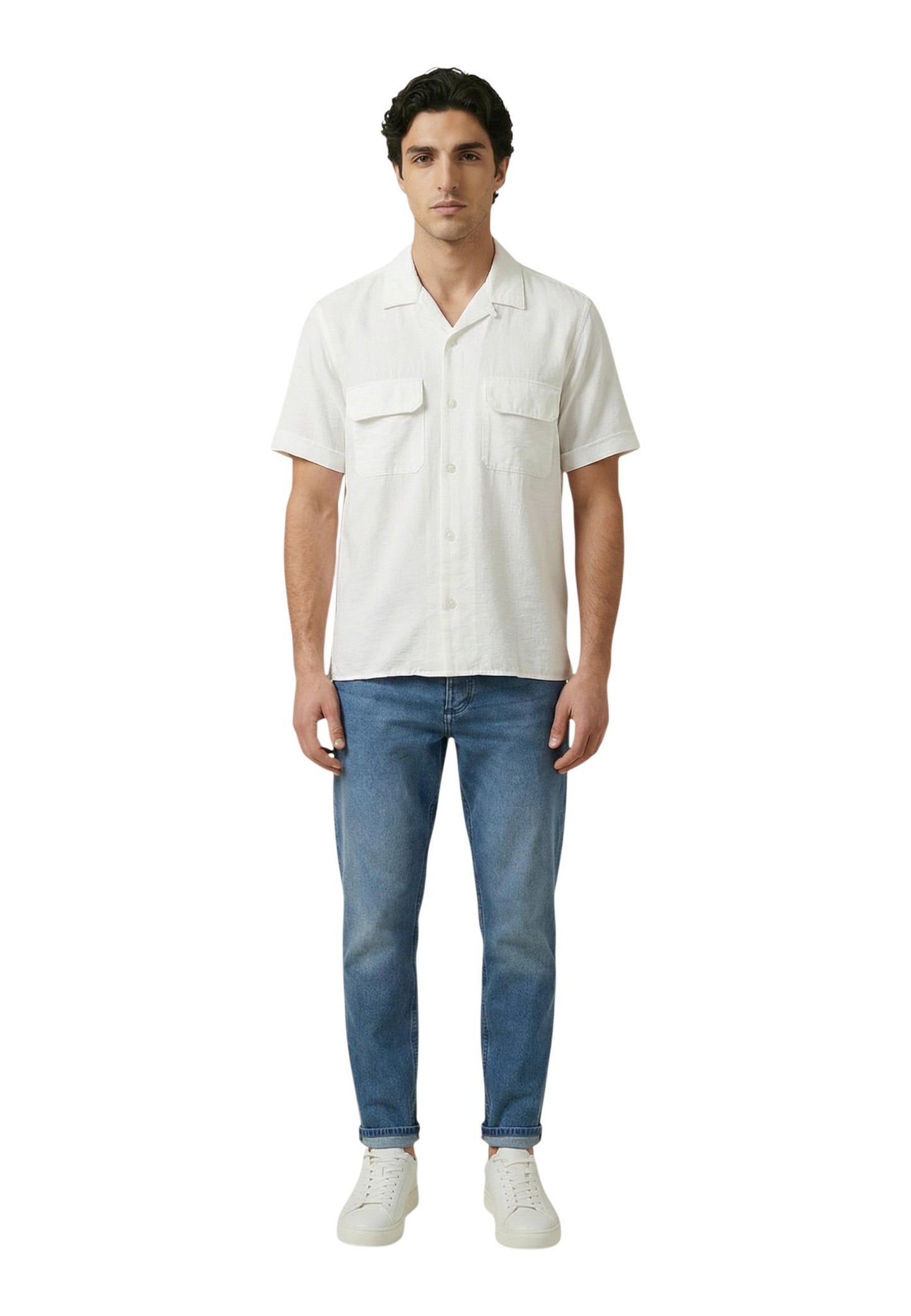 Antony Morato Camicia Uomo Antony Morato MMSS00199-FA400104 white white