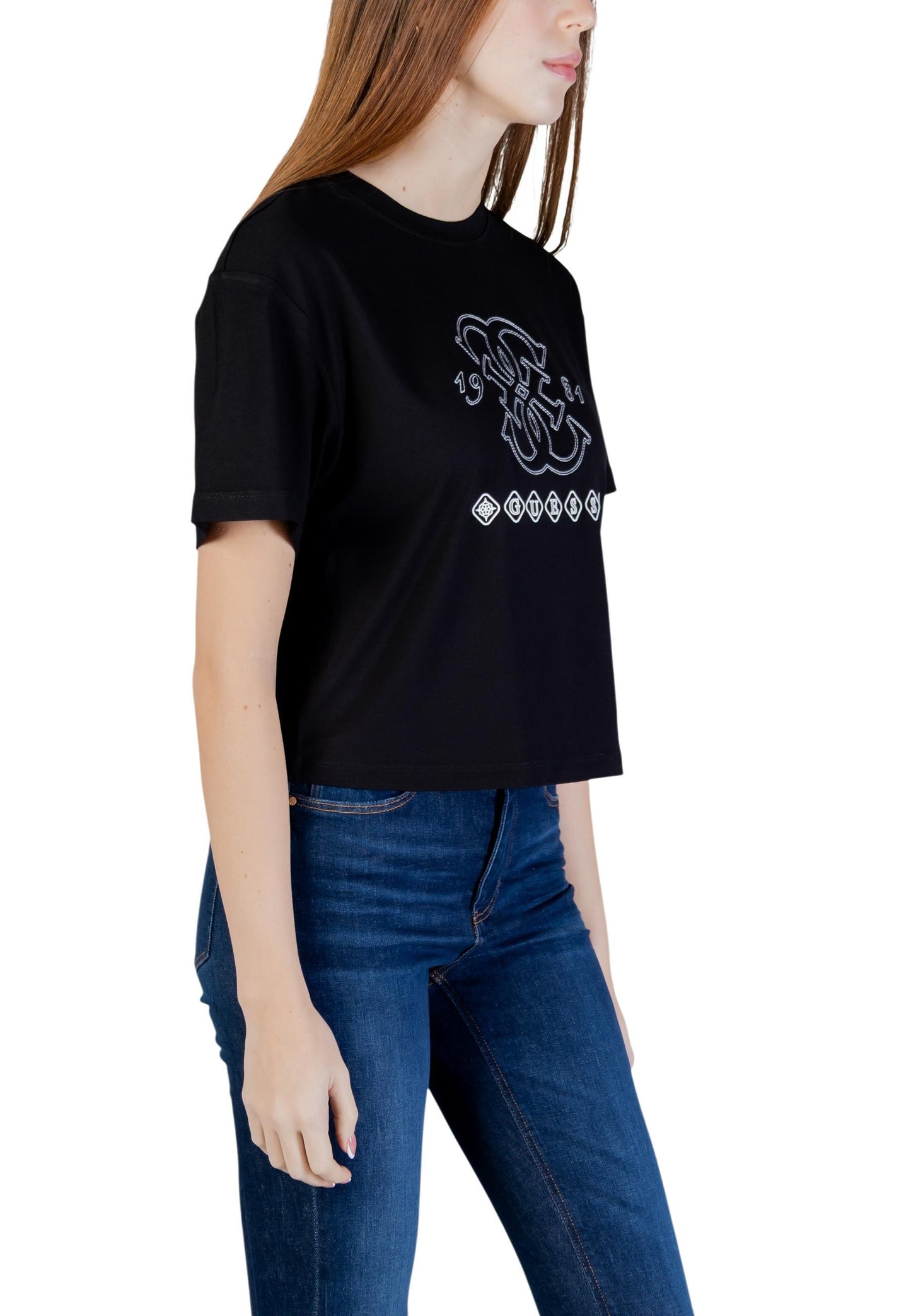 Guess Active T-Shirt Donna Guess Active V6GI10 K2977 black black