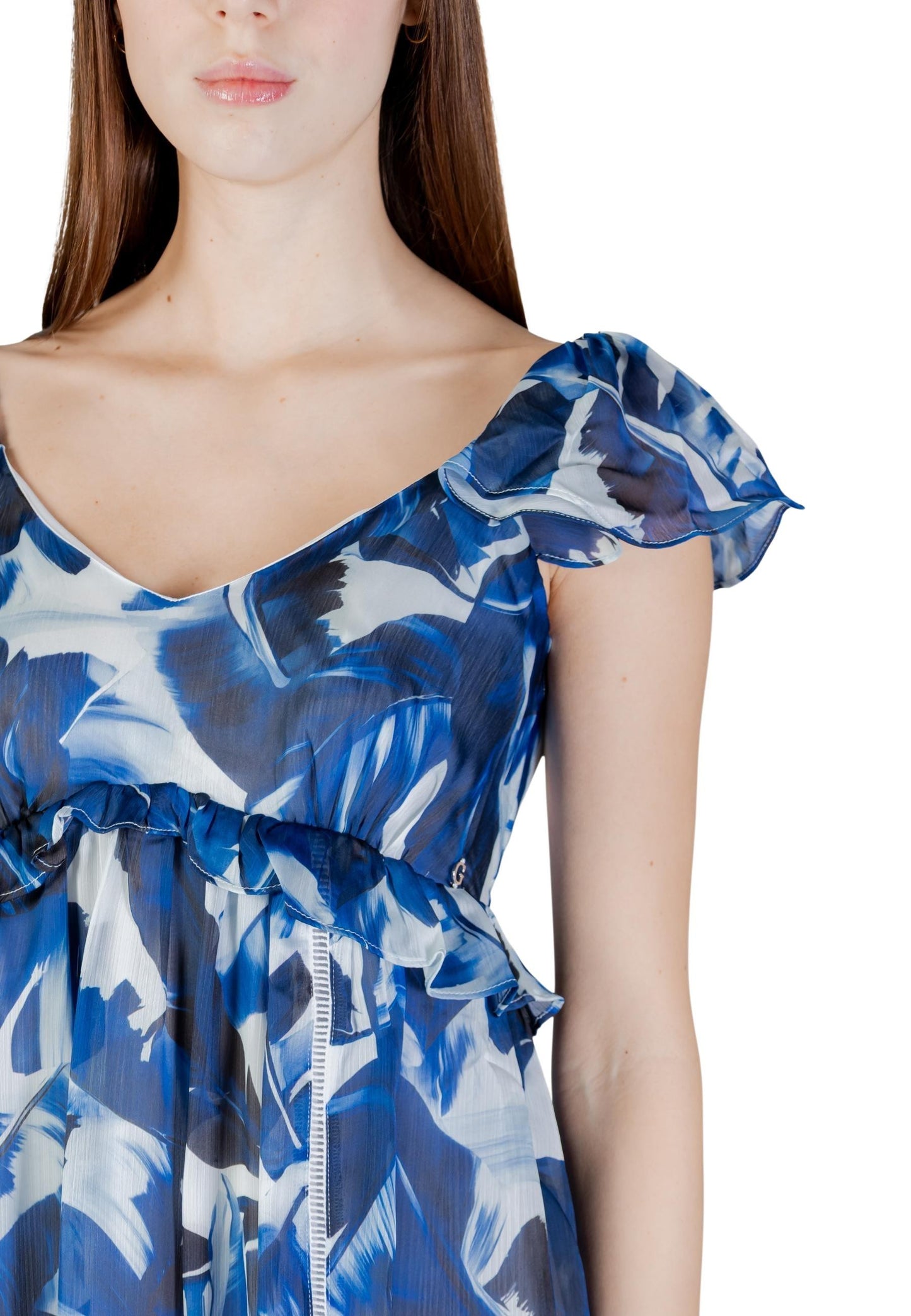 Guess Abito Donna Guess W6GK30 W1819 blue blue
