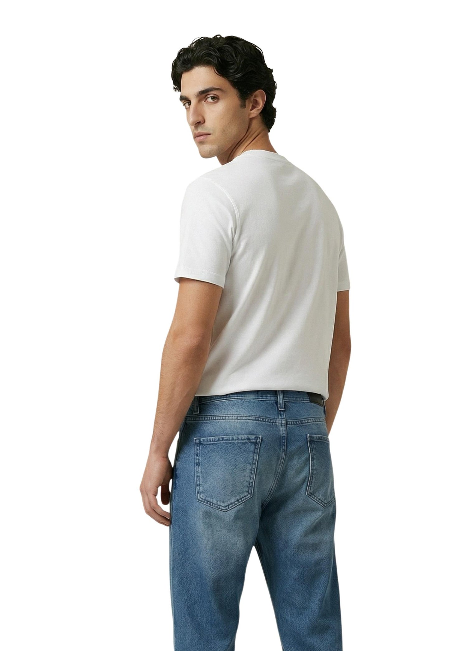 New Balance T-Shirt Uomo New Balance MT41502 white white