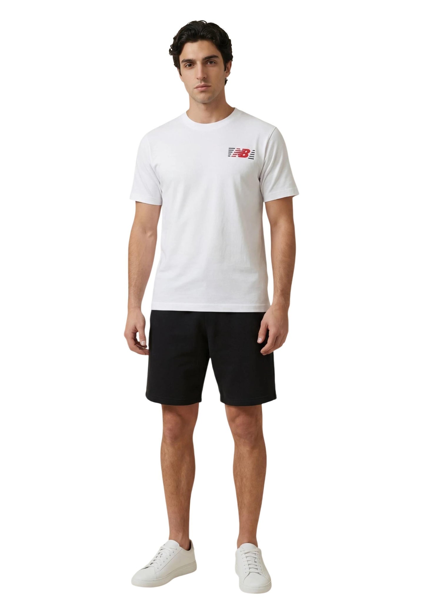 New Balance T-Shirt Uomo New Balance MT6179UM white white