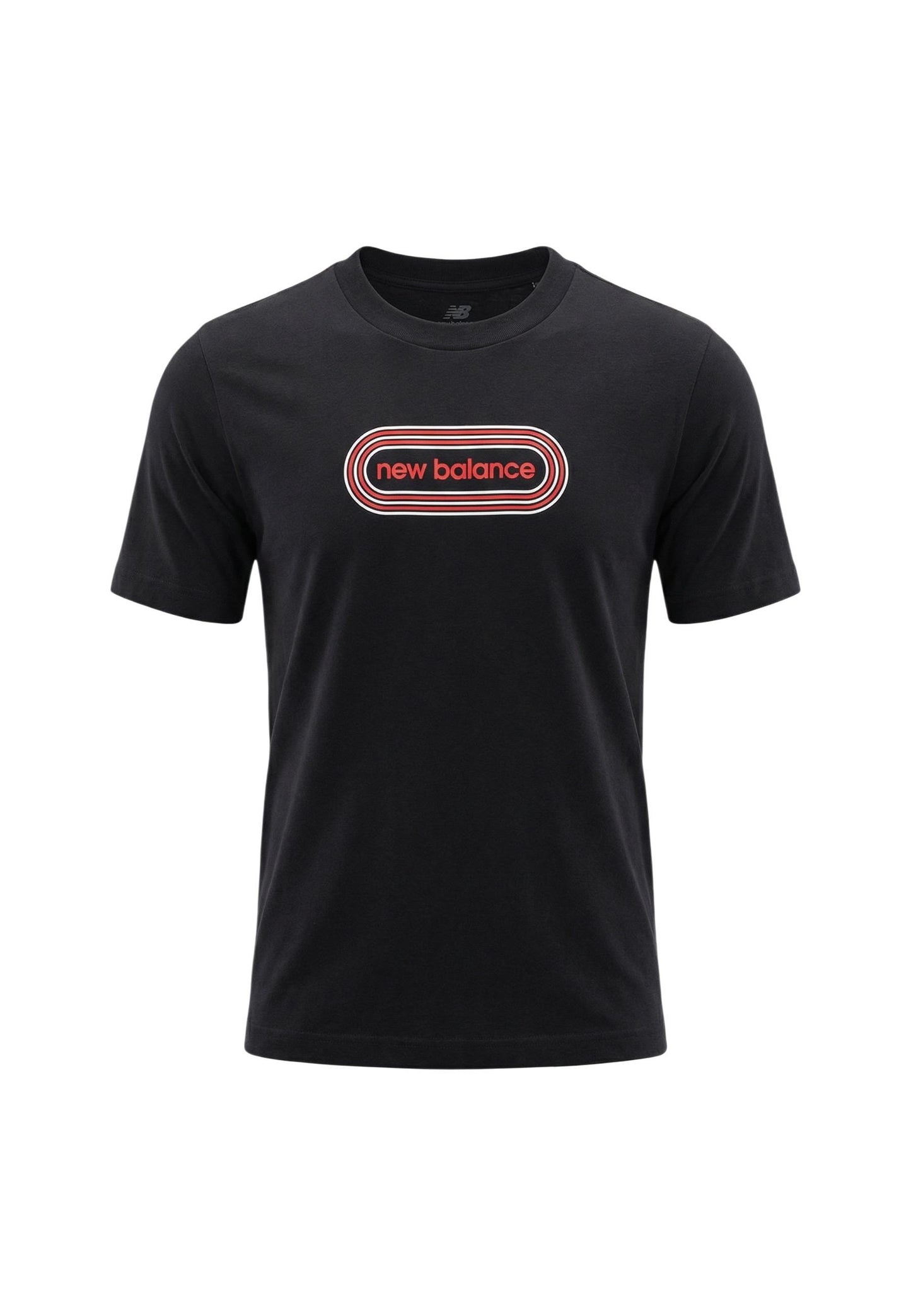 New Balance T-Shirt Uomo New Balance MT61C48BBK black black