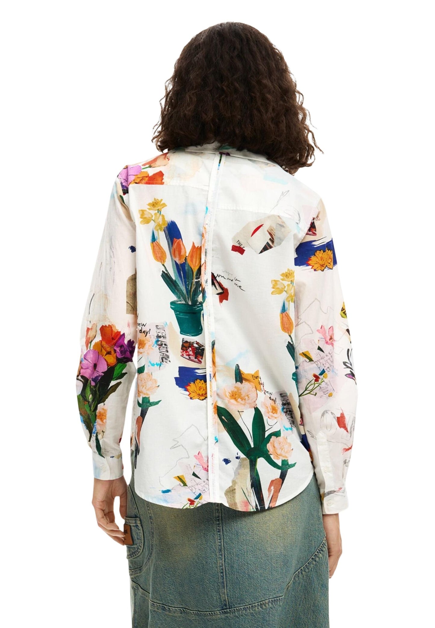 Desigual Camicia Donna Desigual 26SWCW21 white white