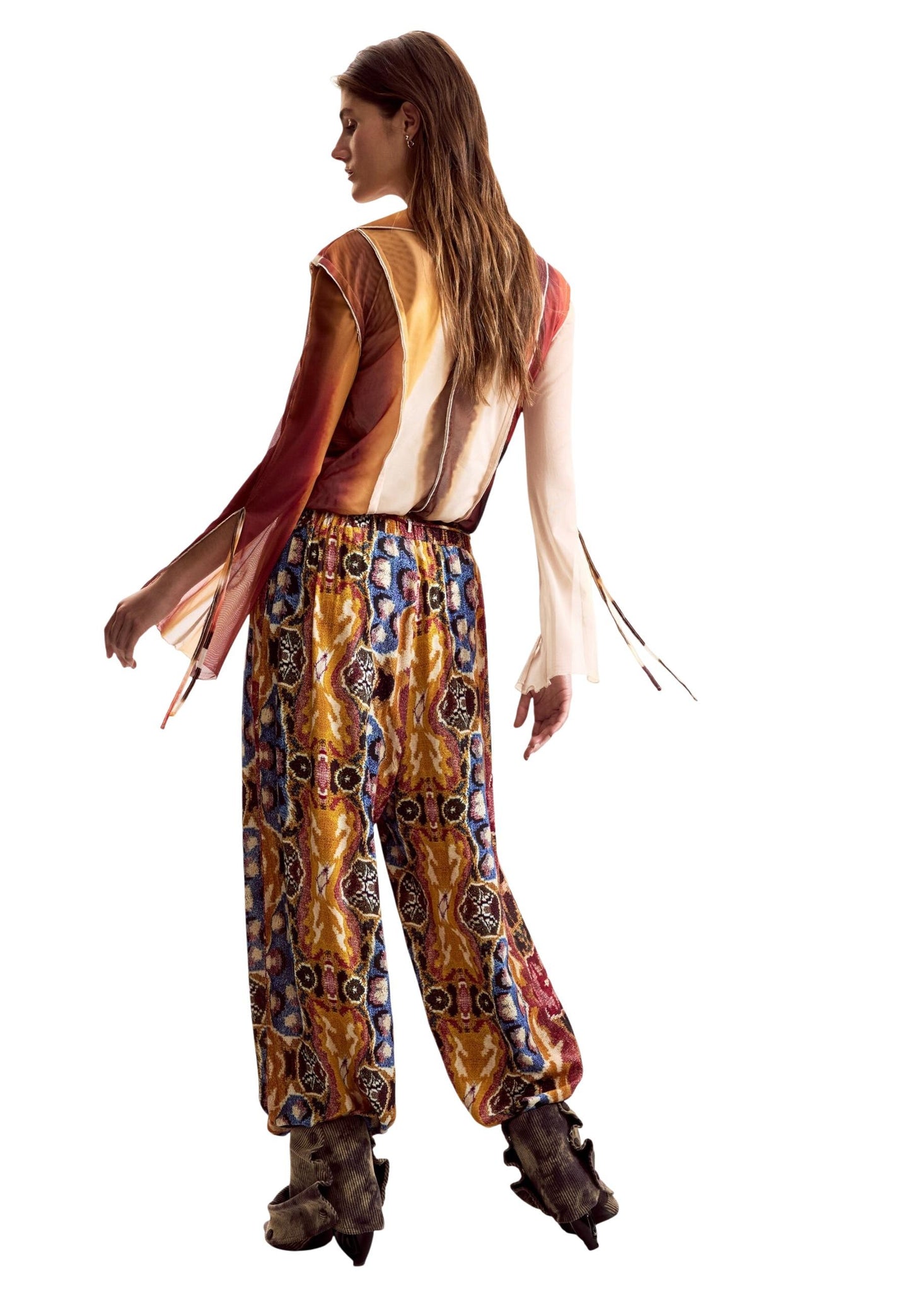 Desigual Pantaloni Donna Desigual 26SWPW49 mustard mustard
