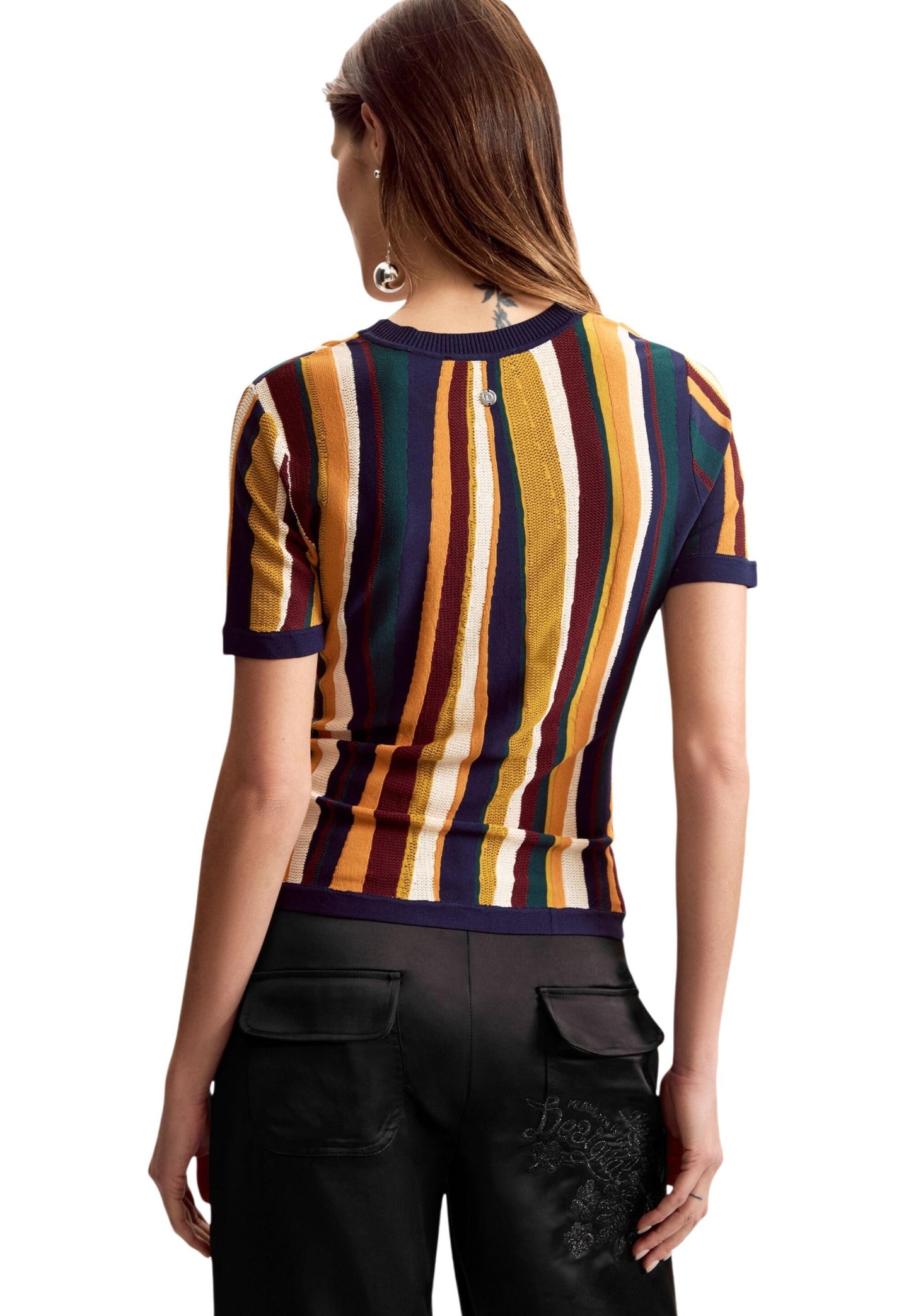 Desigual T-Shirt Donna Desigual 26SWTK55 mustard mustard
