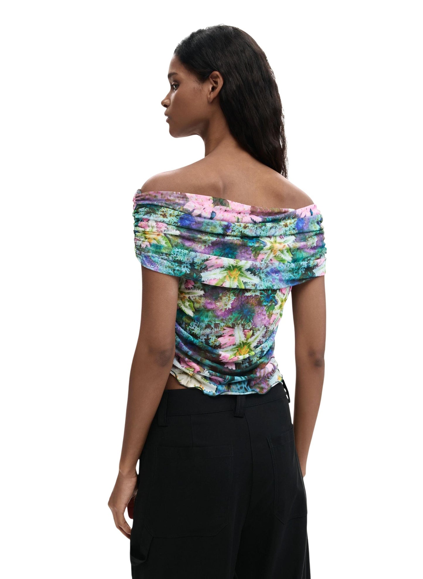 Desigual Top Donna Desigual 26SWTK22 light blue light blue