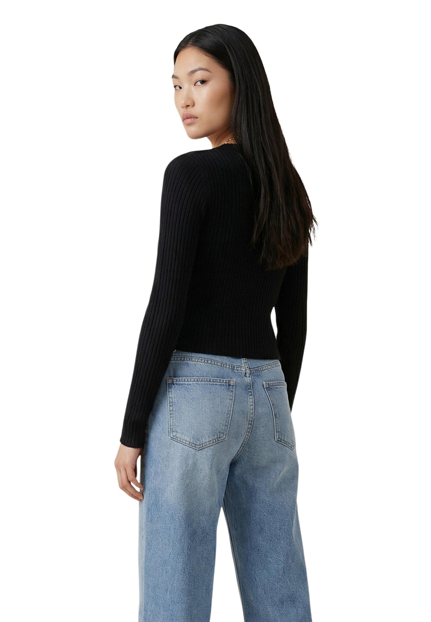 Tommy Hilfiger Jeans Cardigan Donna Tommy Hilfiger Jeans DW0DW22023 black black