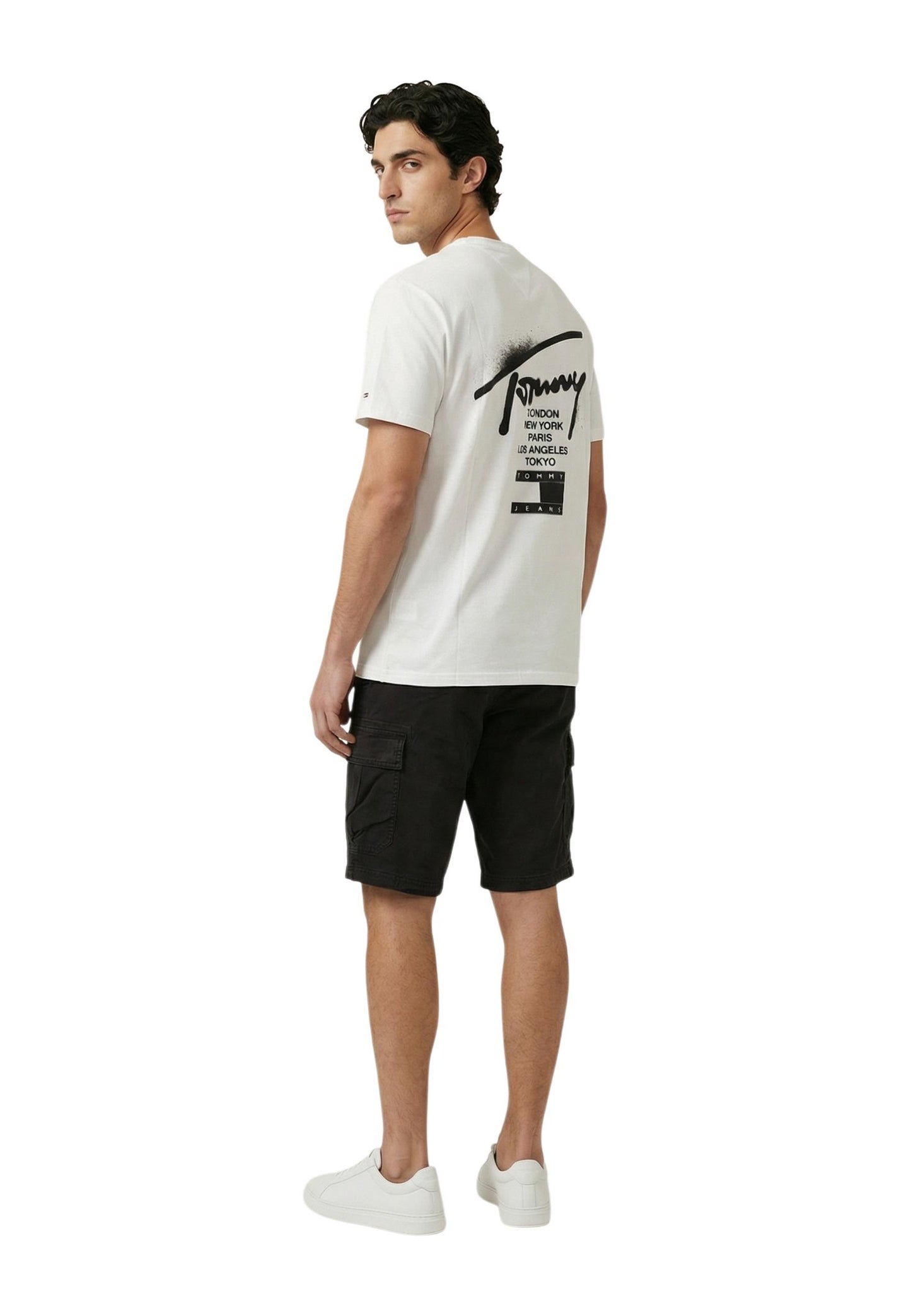 Tommy Hilfiger Jeans Bermuda Uomo Tommy Hilfiger Jeans DM0DM22831 black black
