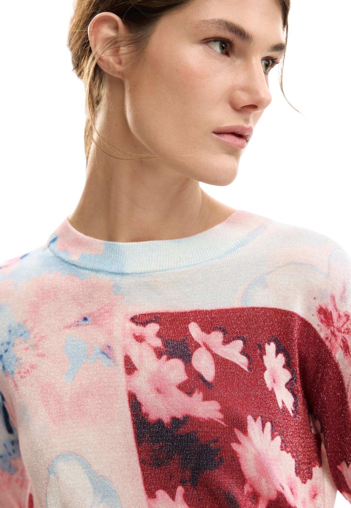 Desigual Maglia Donna Desigual 26SWJF13 pink pink