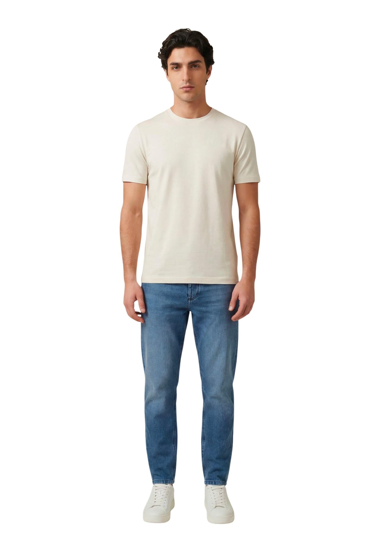 Antony Morato T-Shirt Uomo Antony Morato MMKS02629-FA100253 beige beige