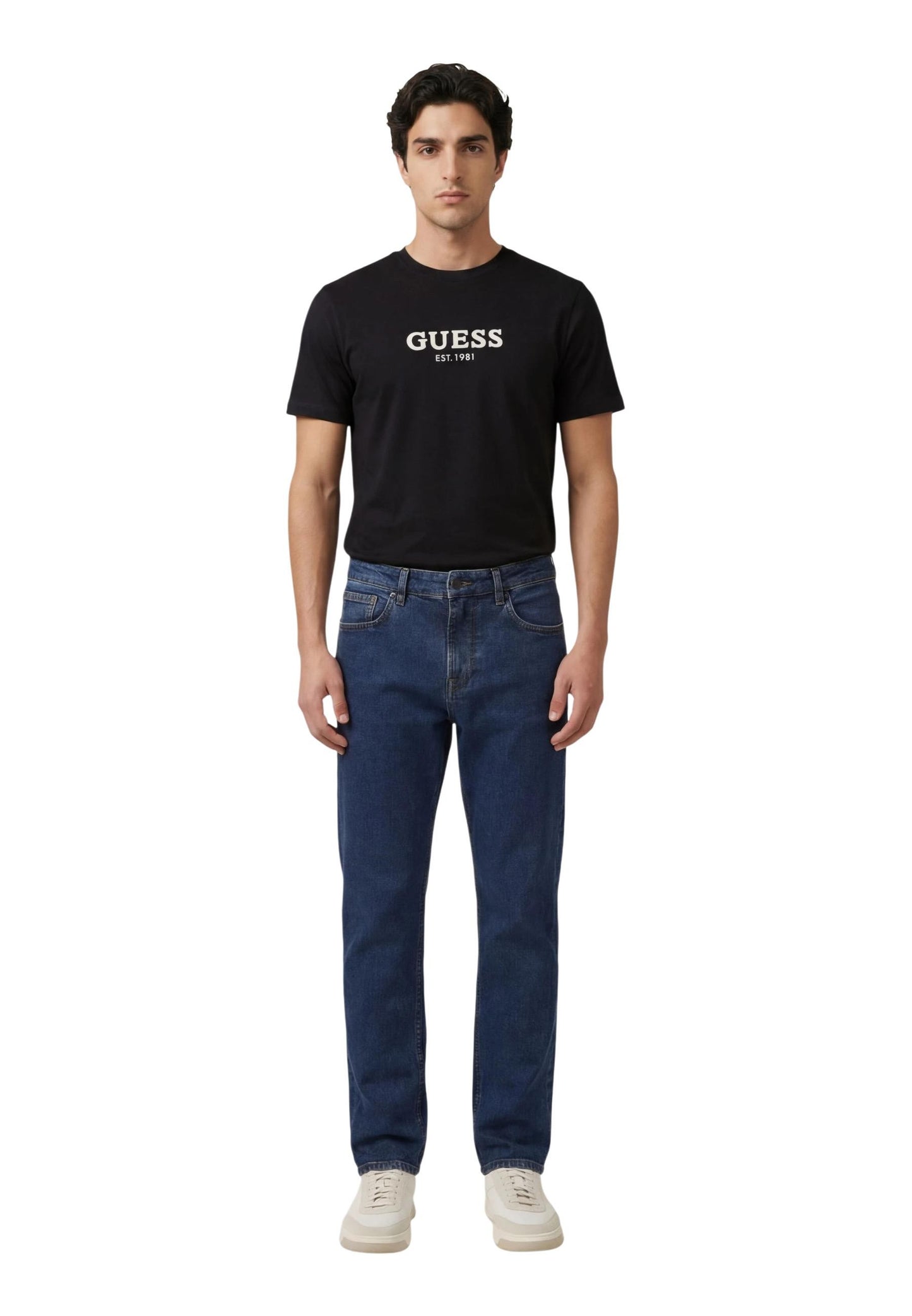 Guess T-Shirt Uomo Guess M6GI16 K3032 black black