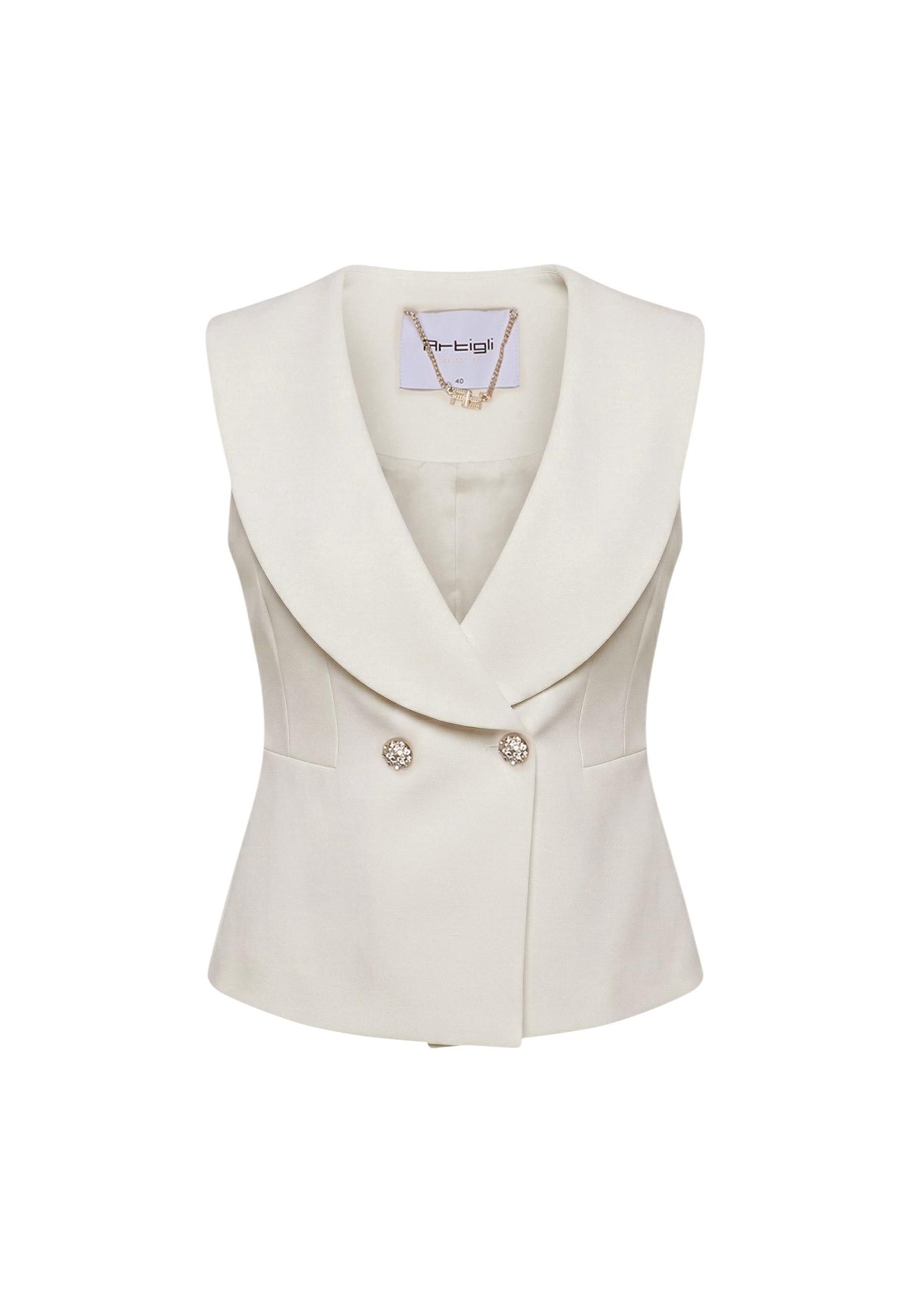 Artigli Gilet Donna Artigli ACGL004351 beige beige