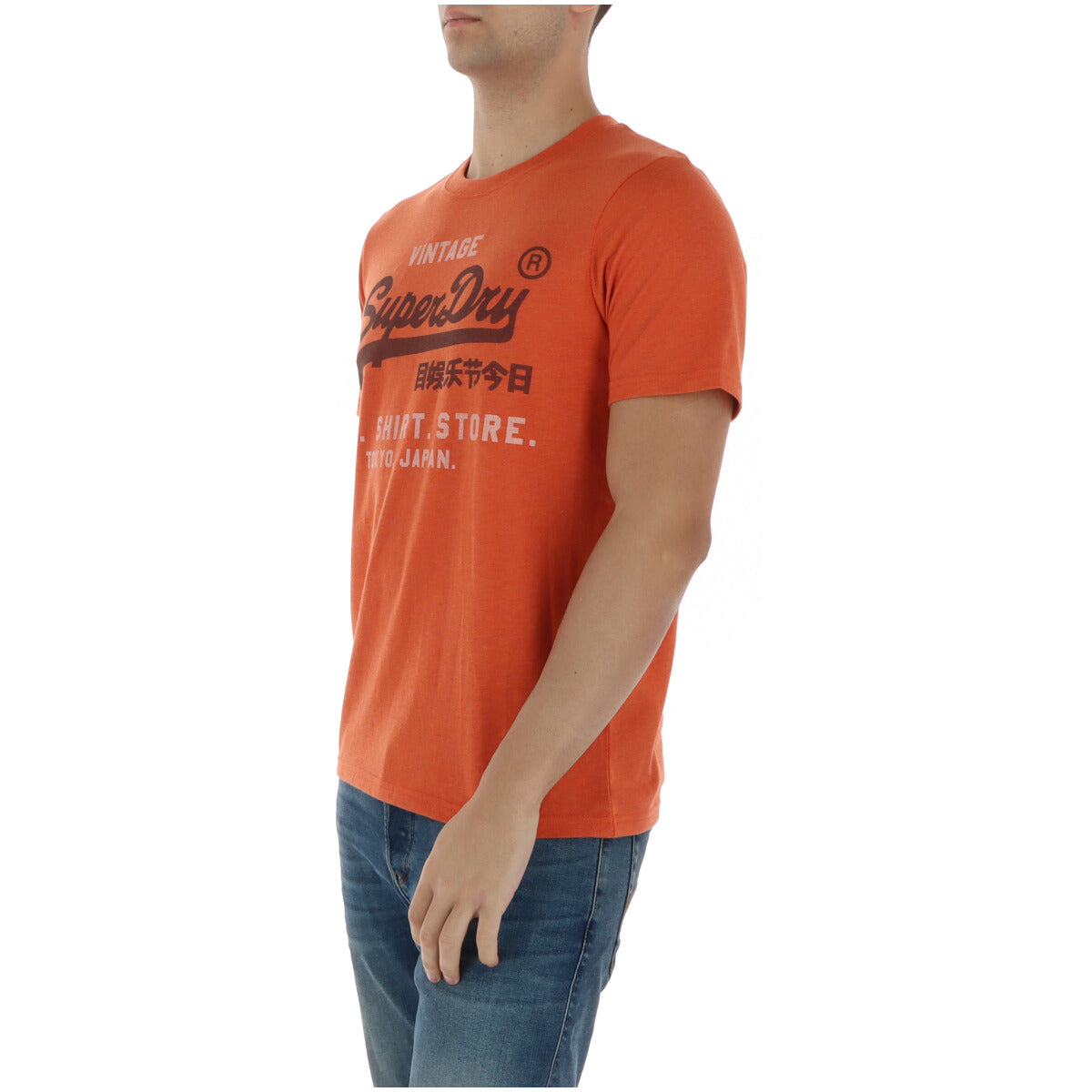 Superdry T-Shirt Uomo Superdry M1012216A orange orange