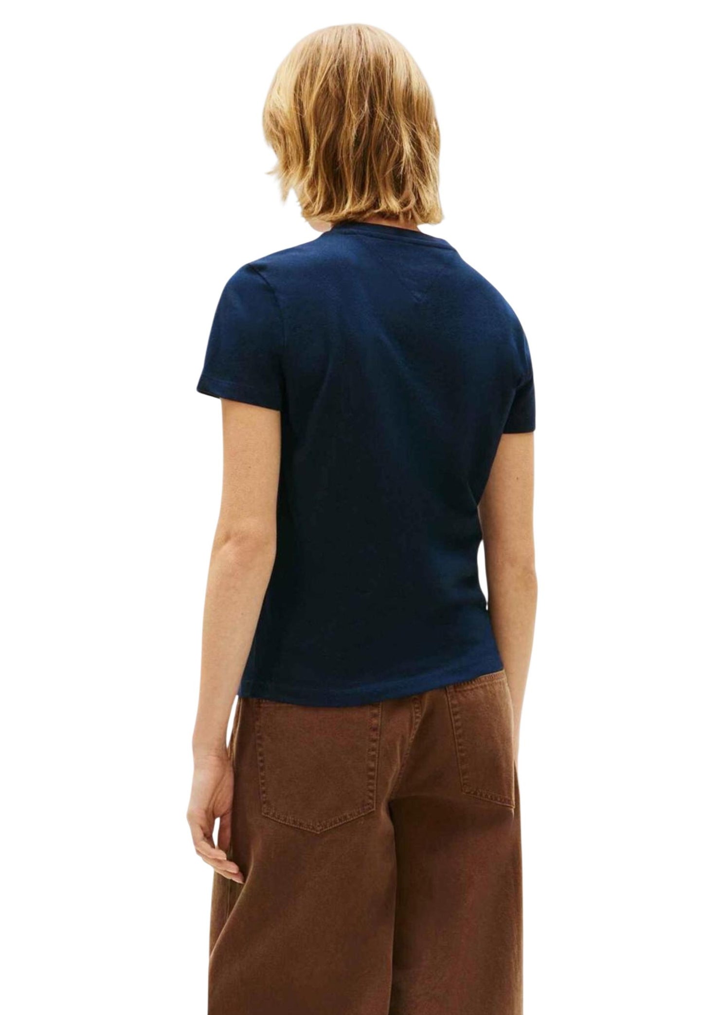 Tommy Hilfiger Jeans T-Shirt Donna Tommy Hilfiger Jeans DW0DW22277 blue blue
