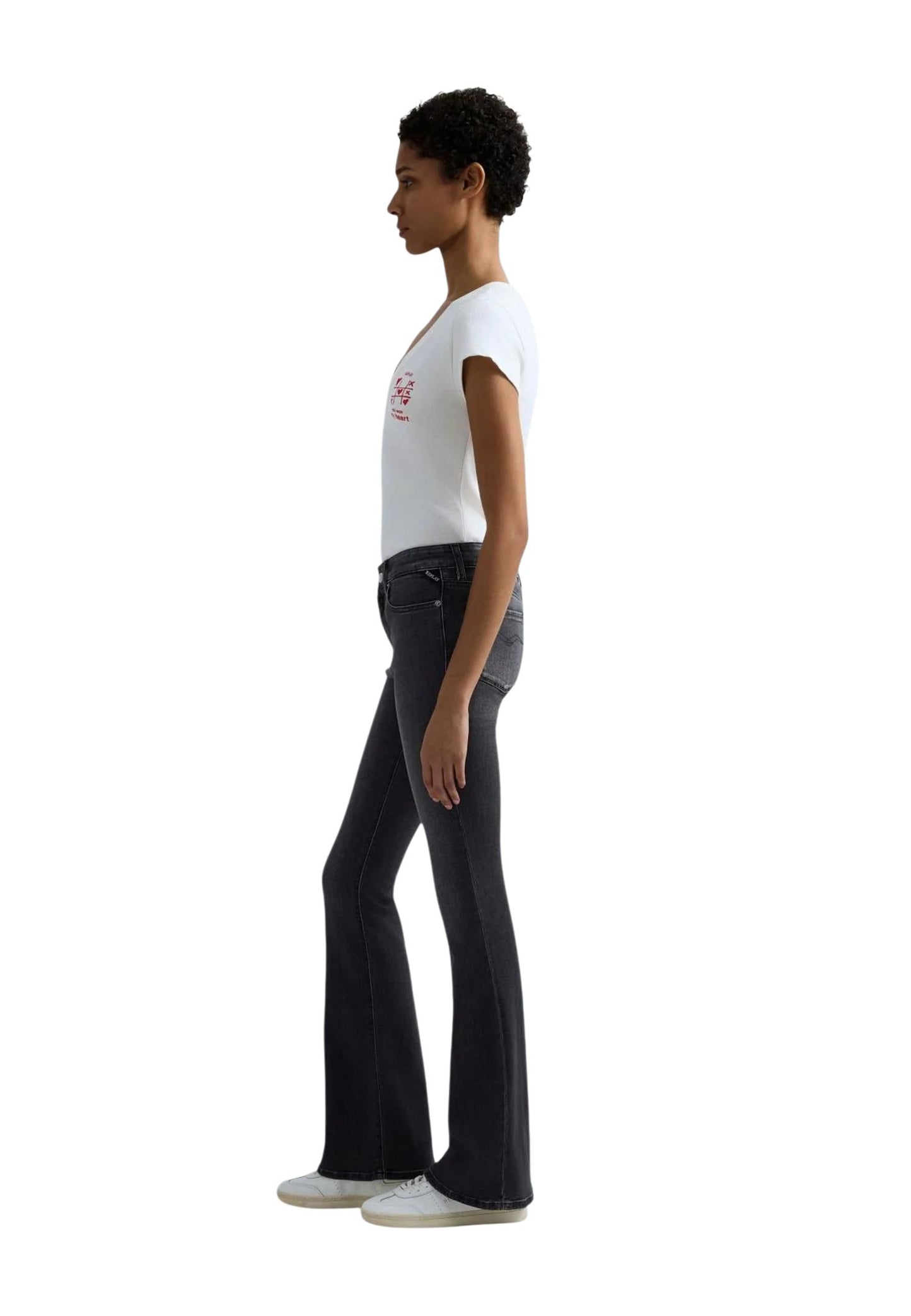 Replay Jeans Donna Replay WA534 .000.51A 19C black black