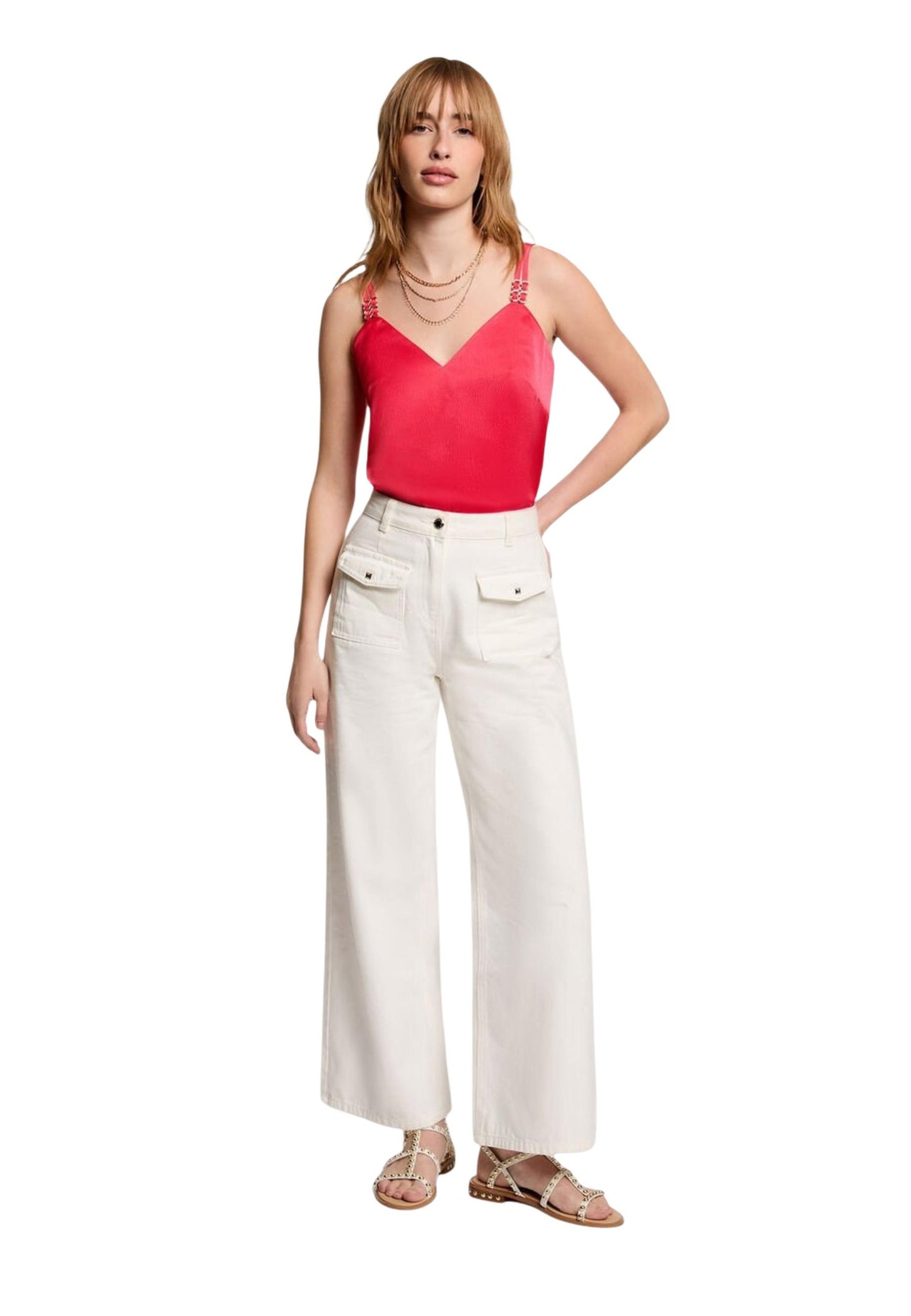 Morgan De Toi Top Donna Morgan De Toi 242-OLAFI coral coral