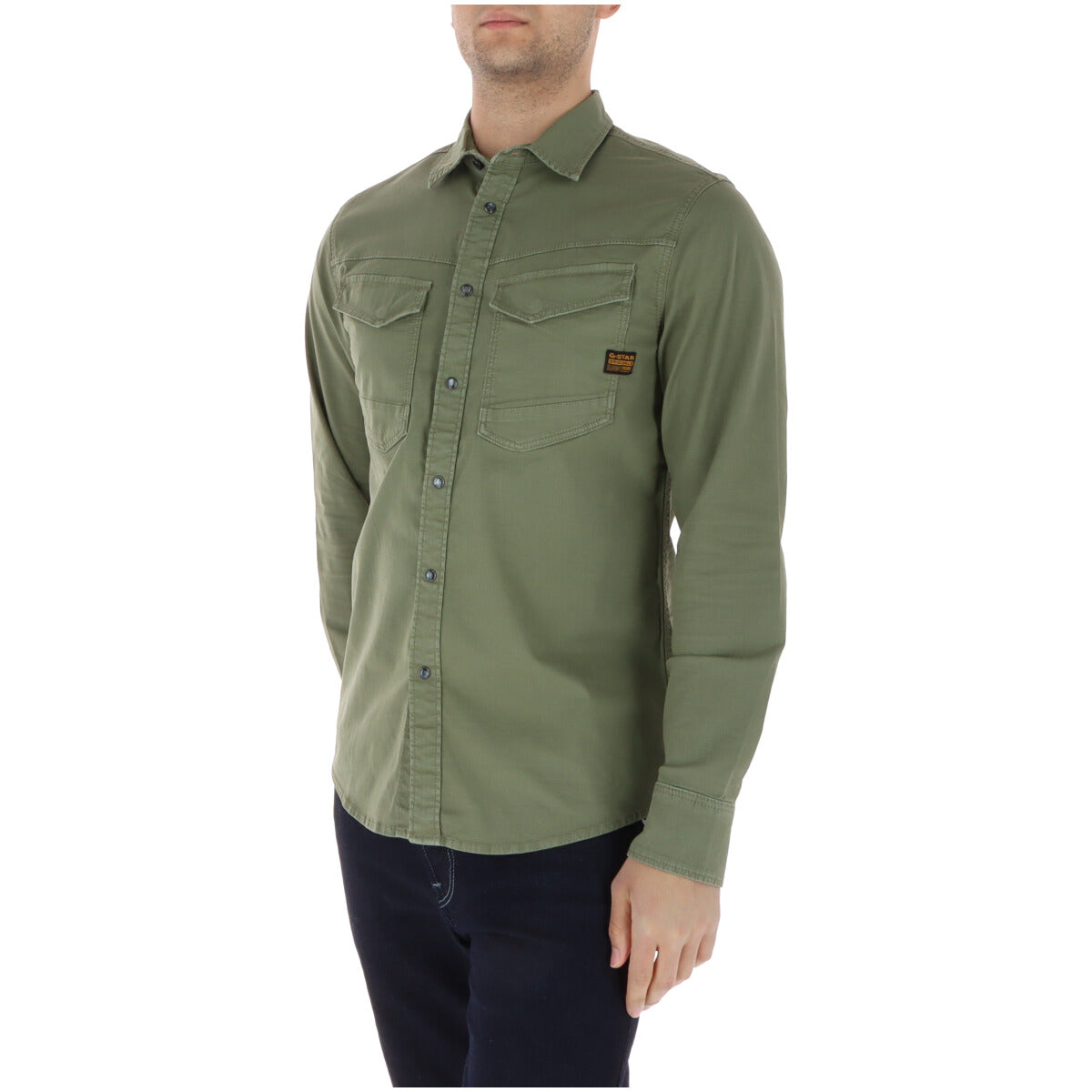 G-star Camicia Uomo G-star D23616 green green
