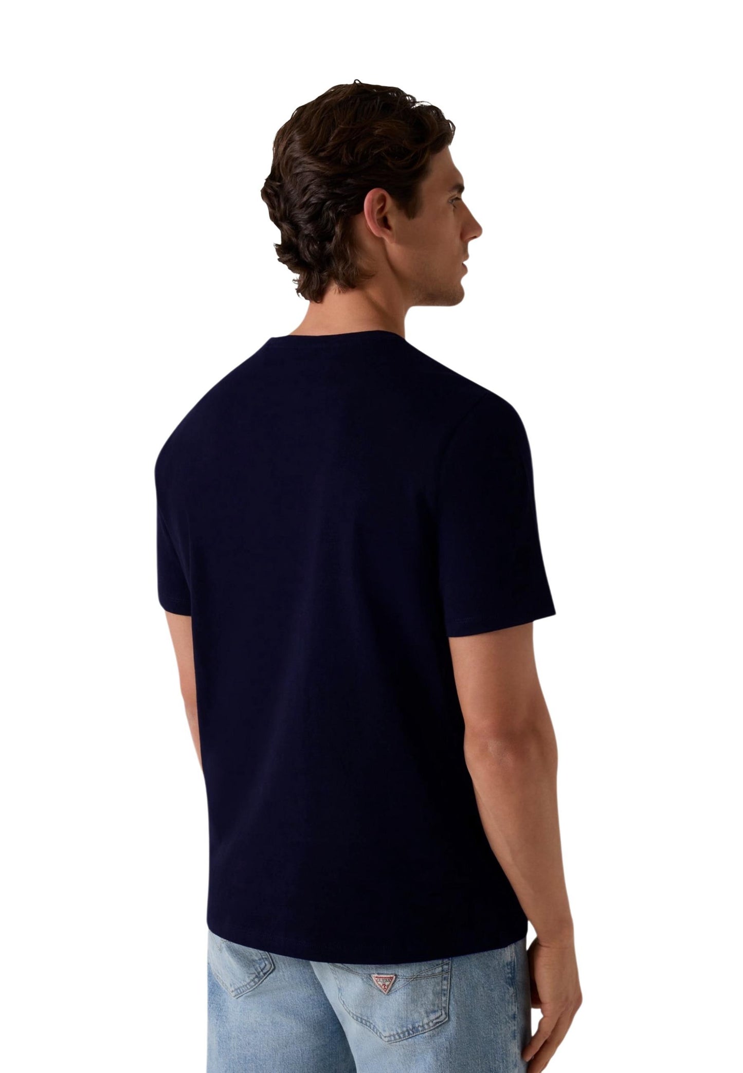 Guess T-Shirt Uomo Guess M6GI21 K3053 blue blue