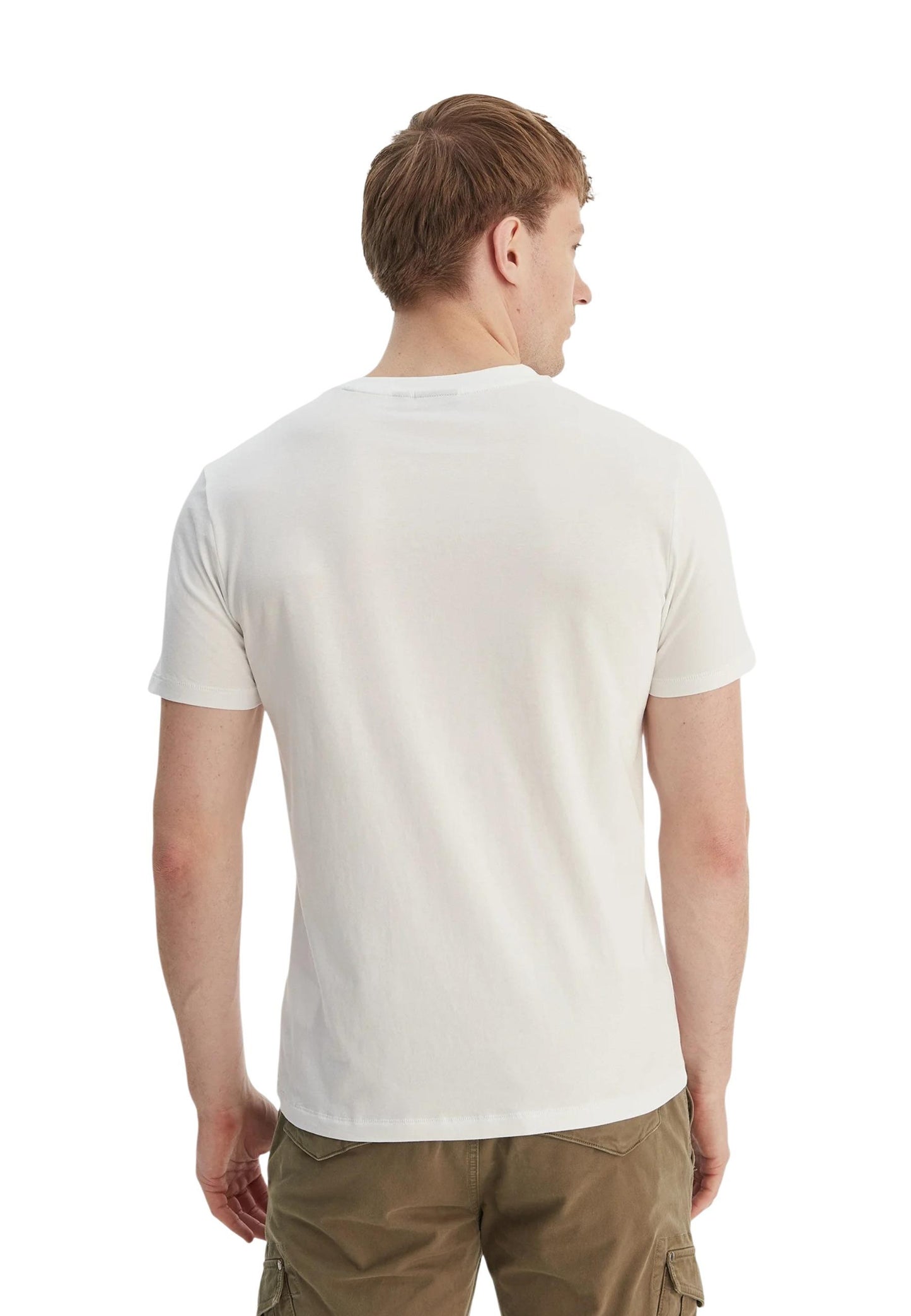Napapijri T-Shirt Uomo Napapijri NP0A4FZB white white