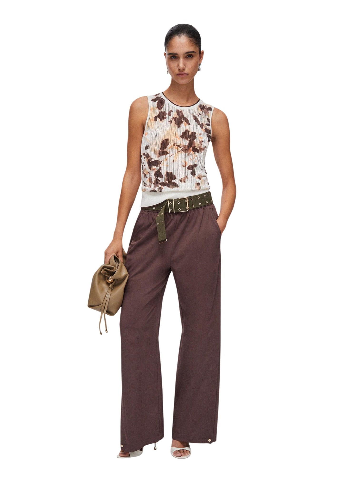 Liu Jo Pantaloni Donna Liu Jo TA6181 TS922 brown brown