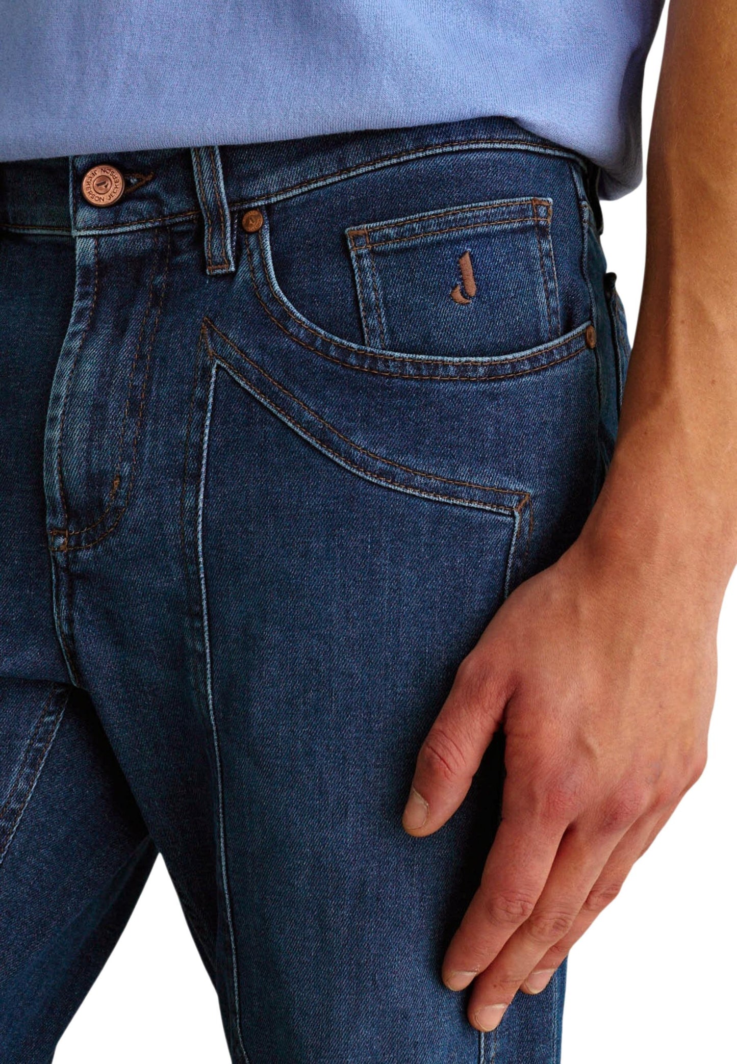 Jeckerson Jeans Uomo Jeckerson JUPPA077JOHN001 DNDTFDENI047 U045 D142 blue blue
