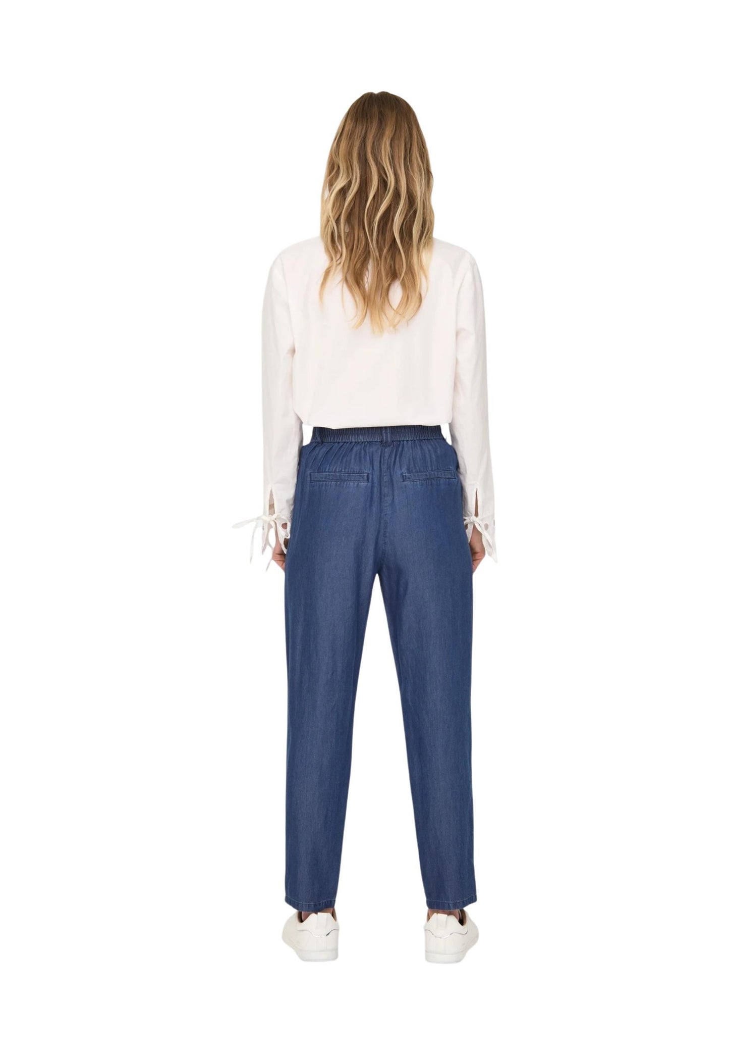 Only Pantaloni Donna Only 15342874 blue blue