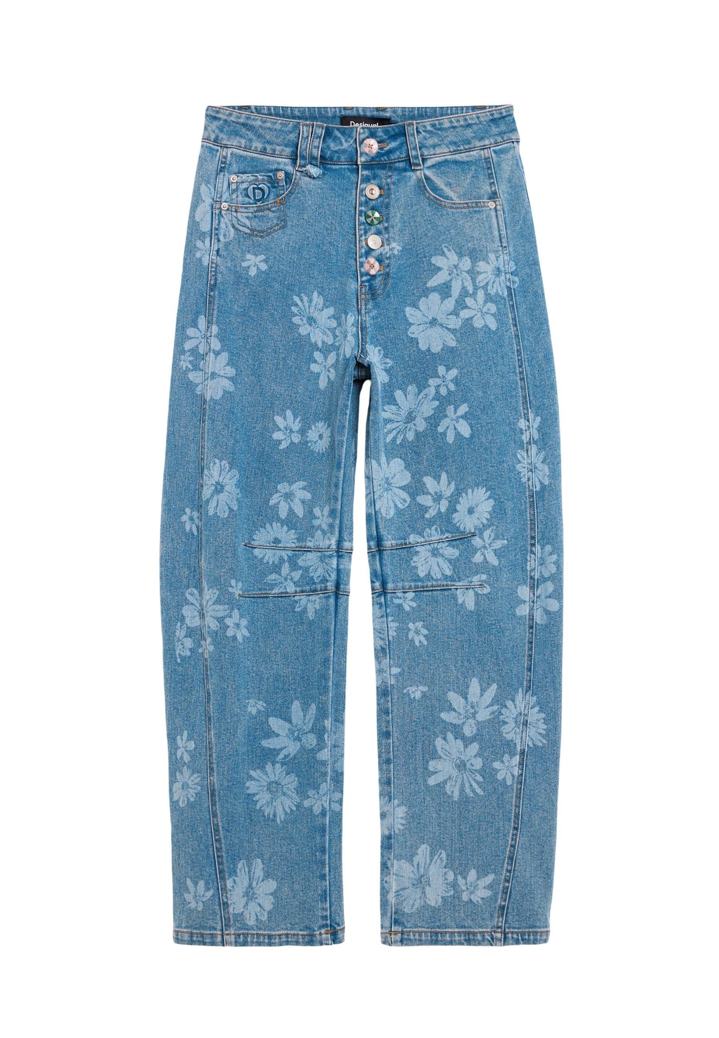 Desigual Jeans Donna Desigual 26SWDD06 light blue light blue