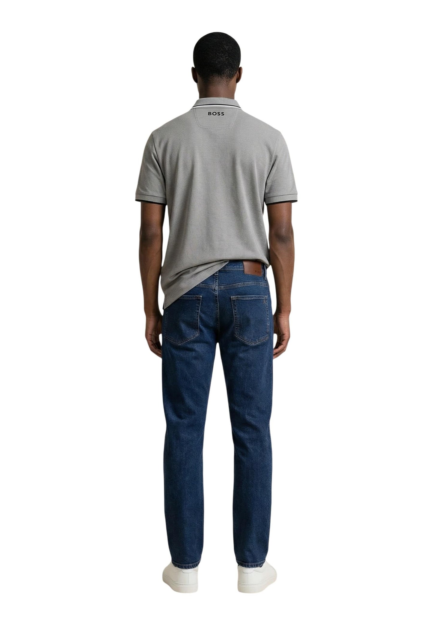 Boss Polo Uomo Boss 50469102 grey grey