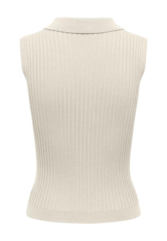 Only Gilet Donna Only 15364749 beige beige