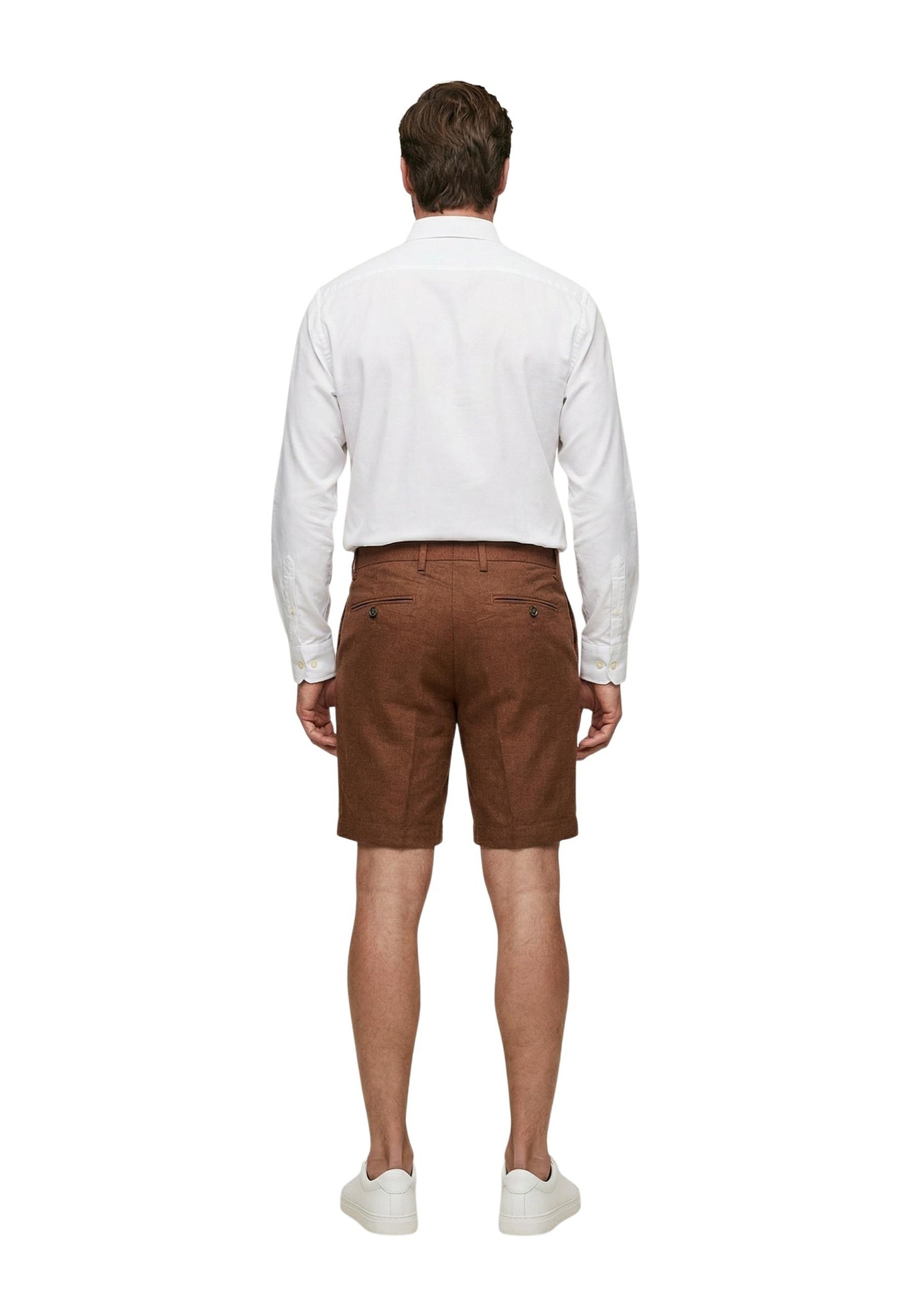 Borghese Bermuda Uomo Borghese 4SBE61 LN01 brown brown