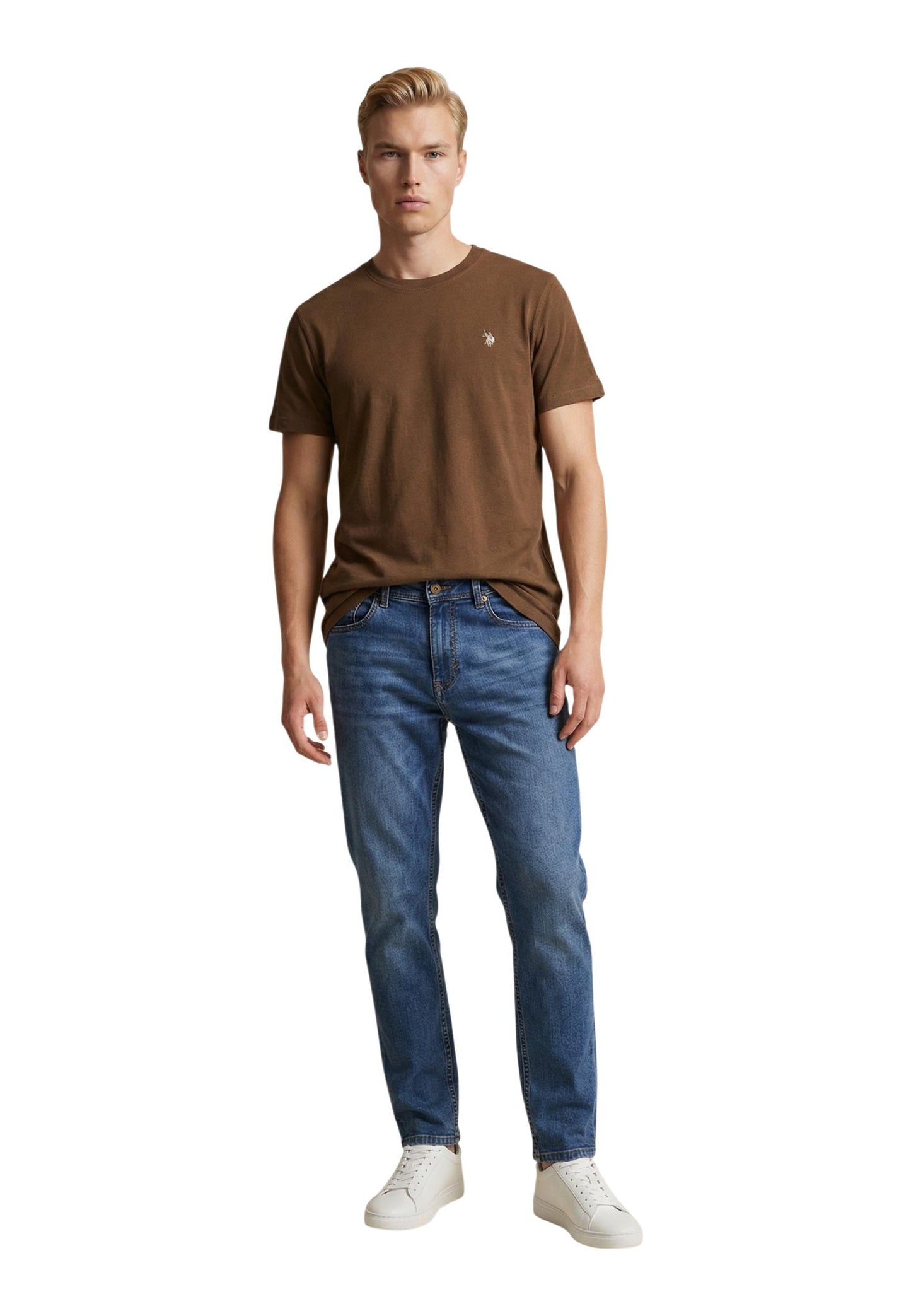U.s. Polo Assn. T-Shirt Uomo U.S. Polo Assn. US43 154094 brown brown