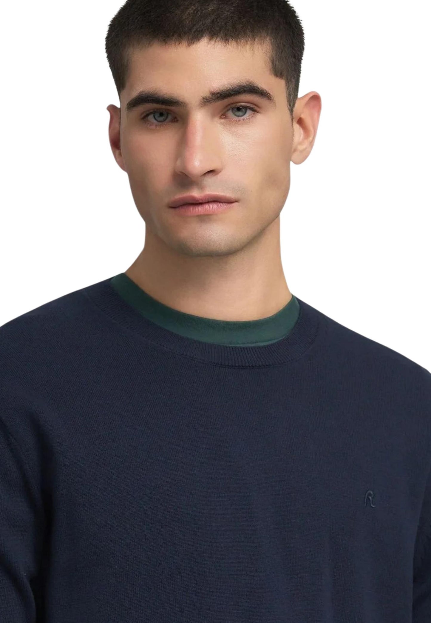 Replay Maglia Uomo Replay UK4851.000.G22578 blue blue