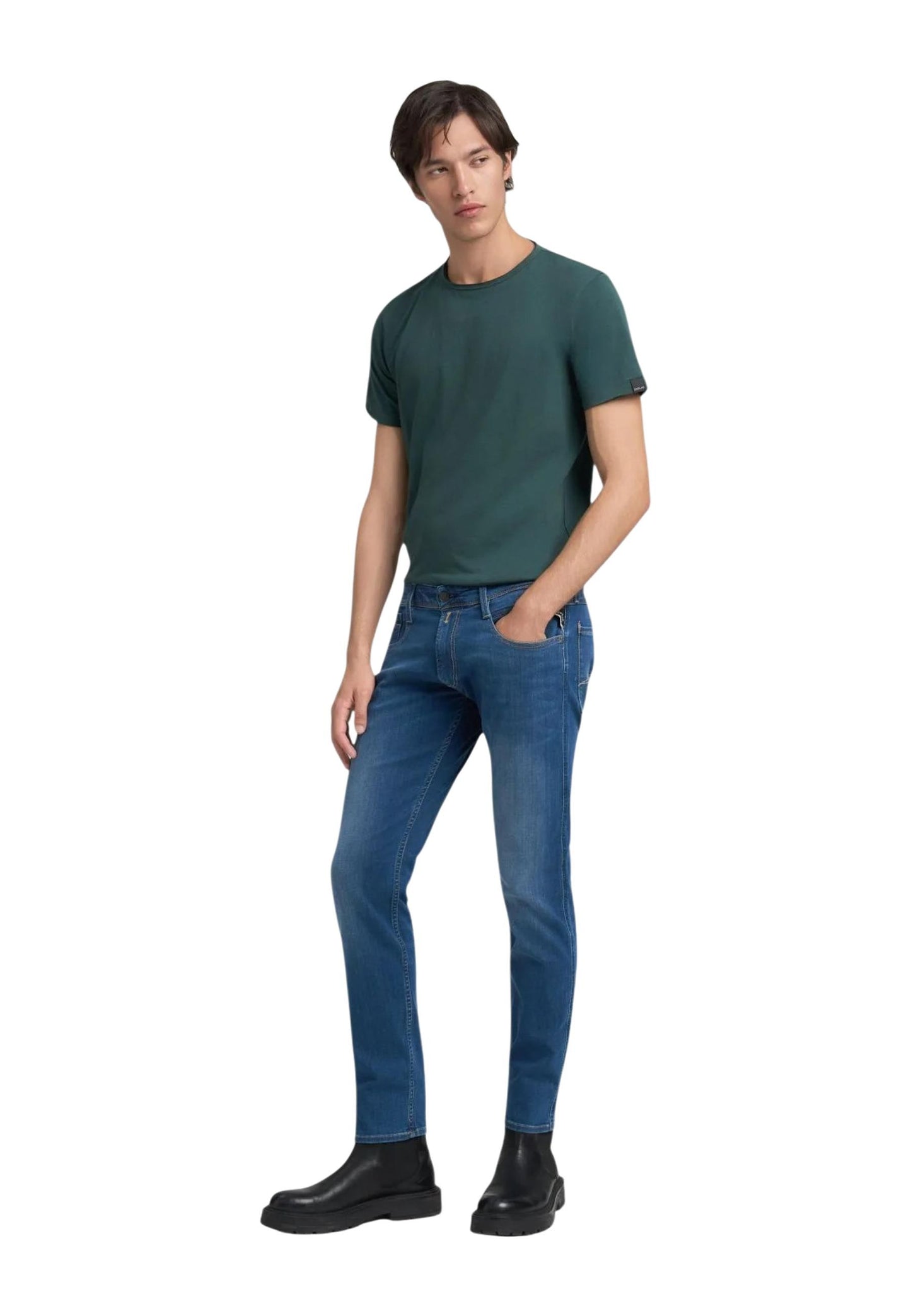 Replay Jeans Uomo Replay M914 .000.41A C33 blue blue