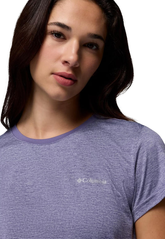 Columbia T-Shirt Donna Columbia 2119301 purple purple