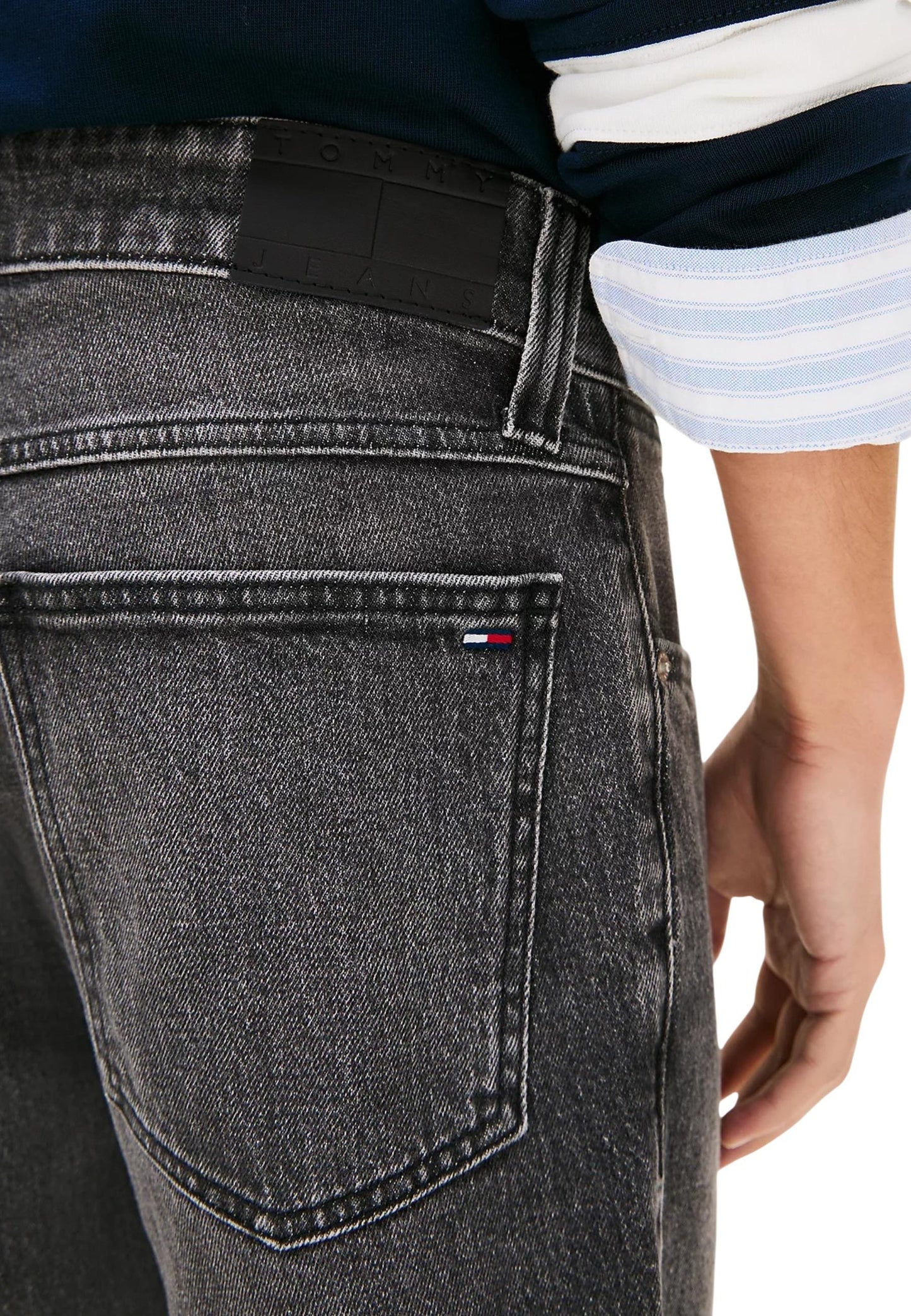 Tommy Hilfiger Jeans Bermuda Uomo Tommy Hilfiger Jeans DM0DM22976 black black