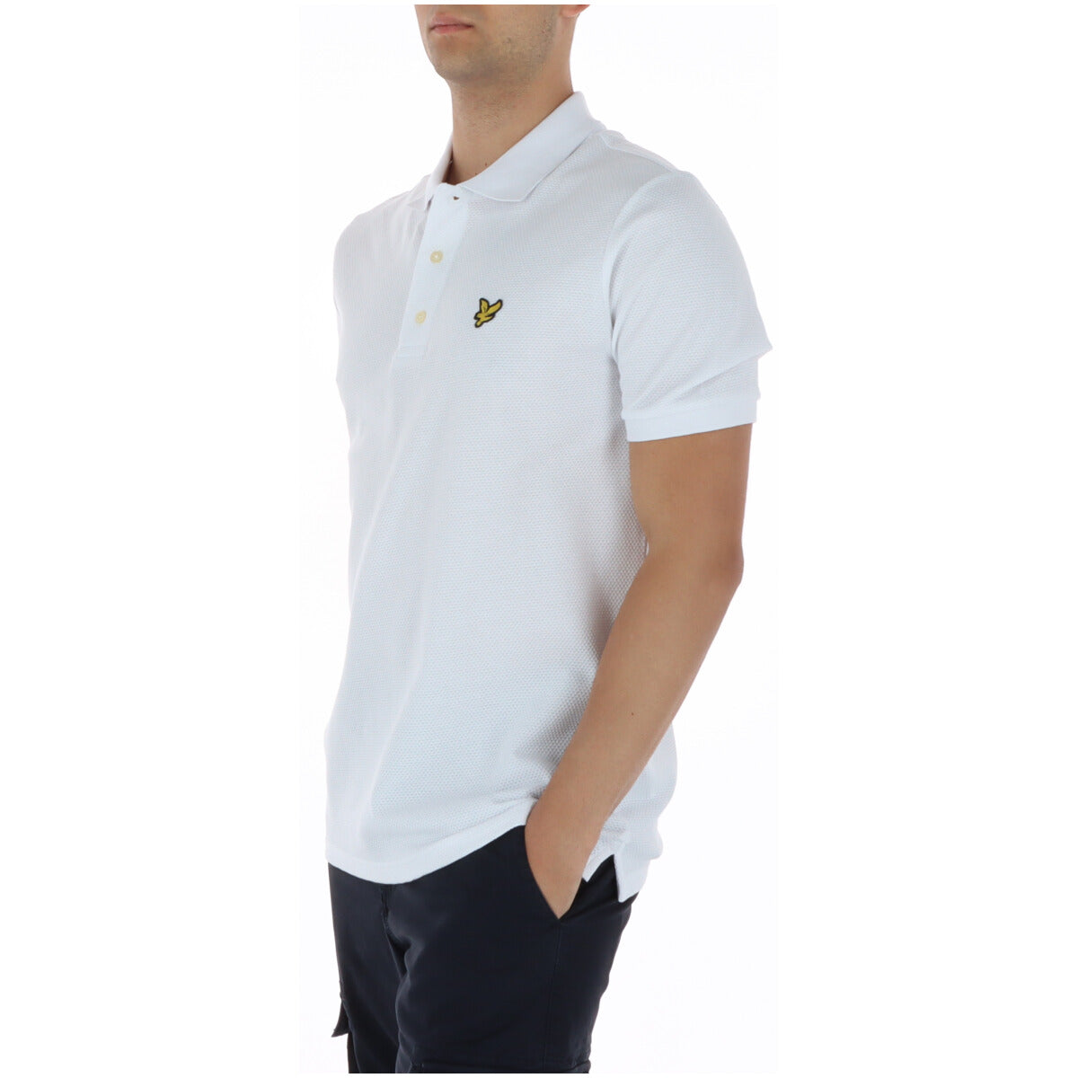 Lyle & Scott Polo Uomo Lyle & Scott SP2400V white white