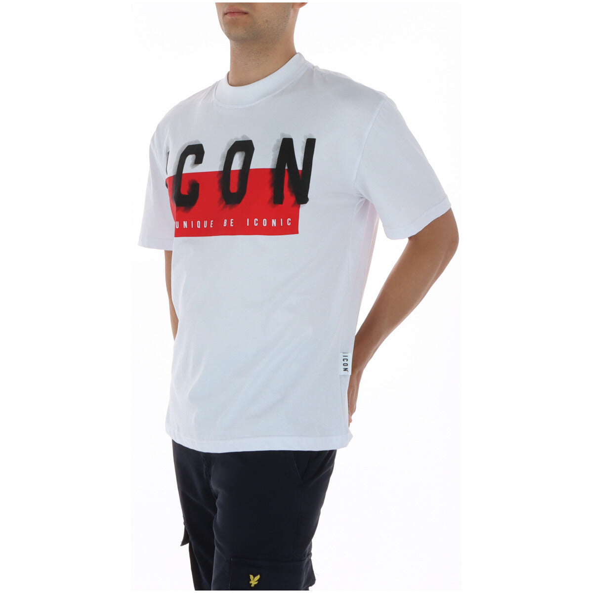 Icon T-Shirt Uomo Icon IUT041 white white