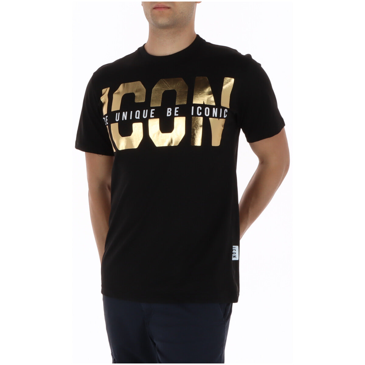 Icon T-Shirt Uomo Icon IUT022 black black