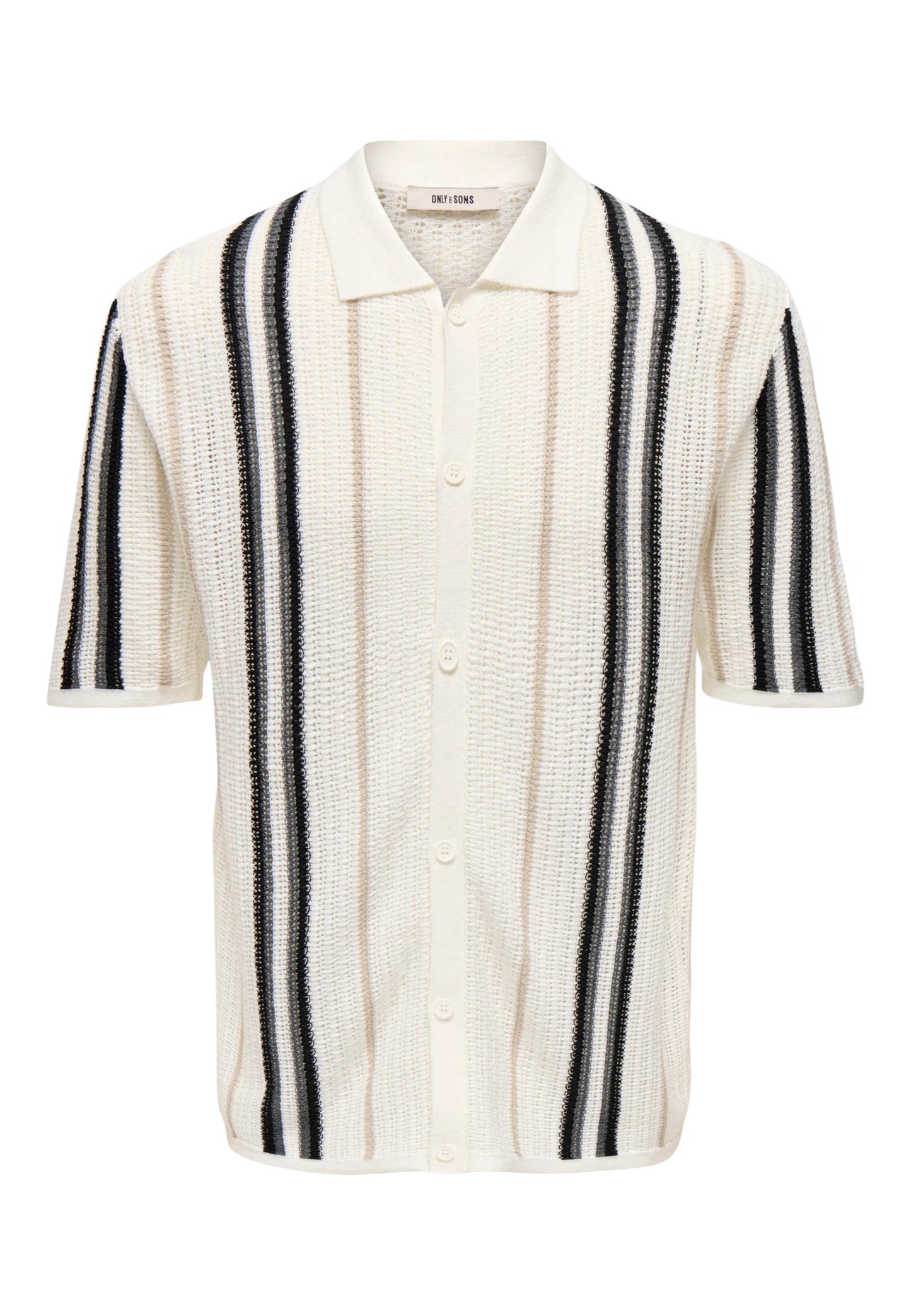 Only & Sons Polo Uomo Only & Sons Onsleon Reg Ss Shirt Knit beige beige