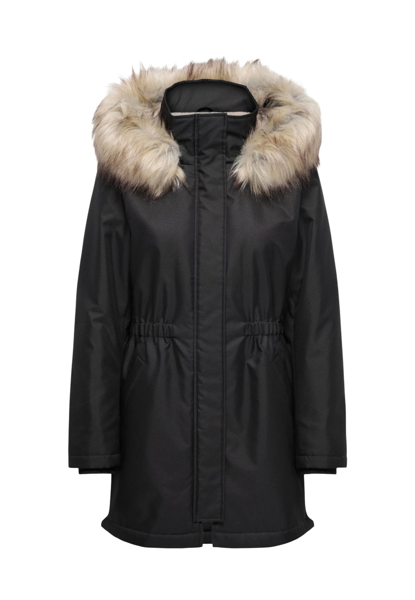 Only Giubbotto Donna Only ONLMATHILDA WINTER FUR PARKA OTW black black