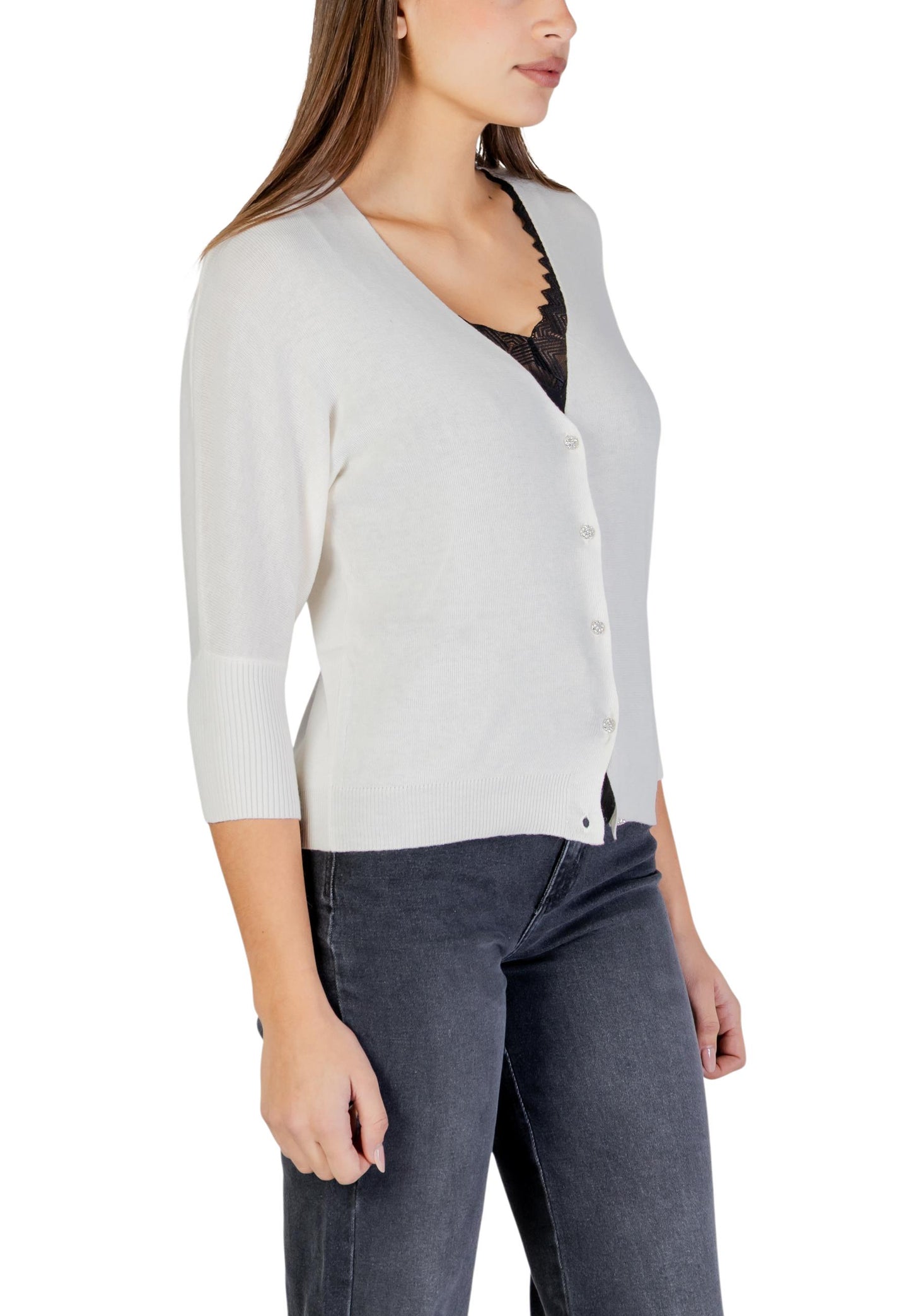 Morgan De Toi Cardigan Donna Morgan De Toi beige beige