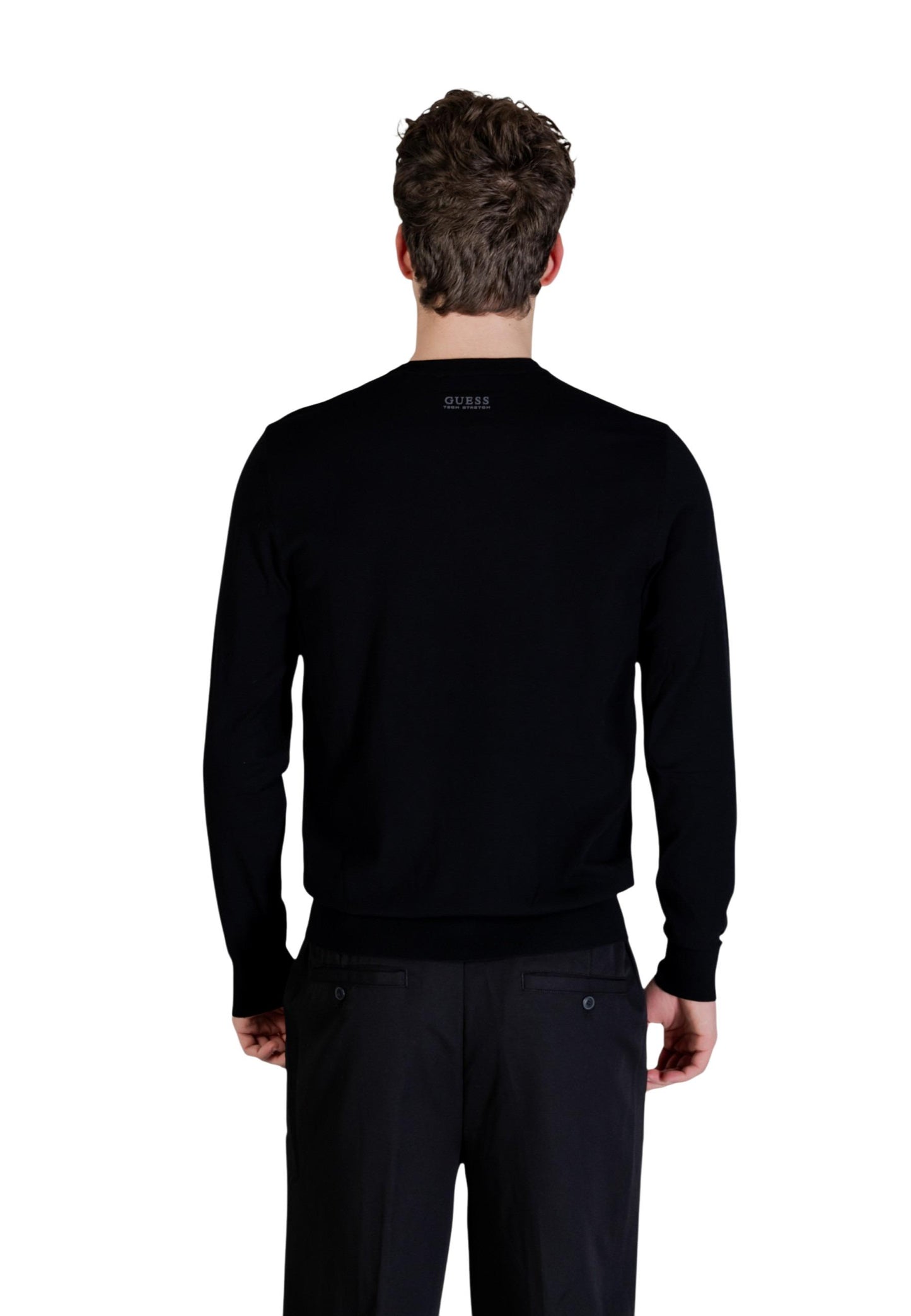 Guess Maglia Uomo Guess KADIR TECH LS CN SWTR black black