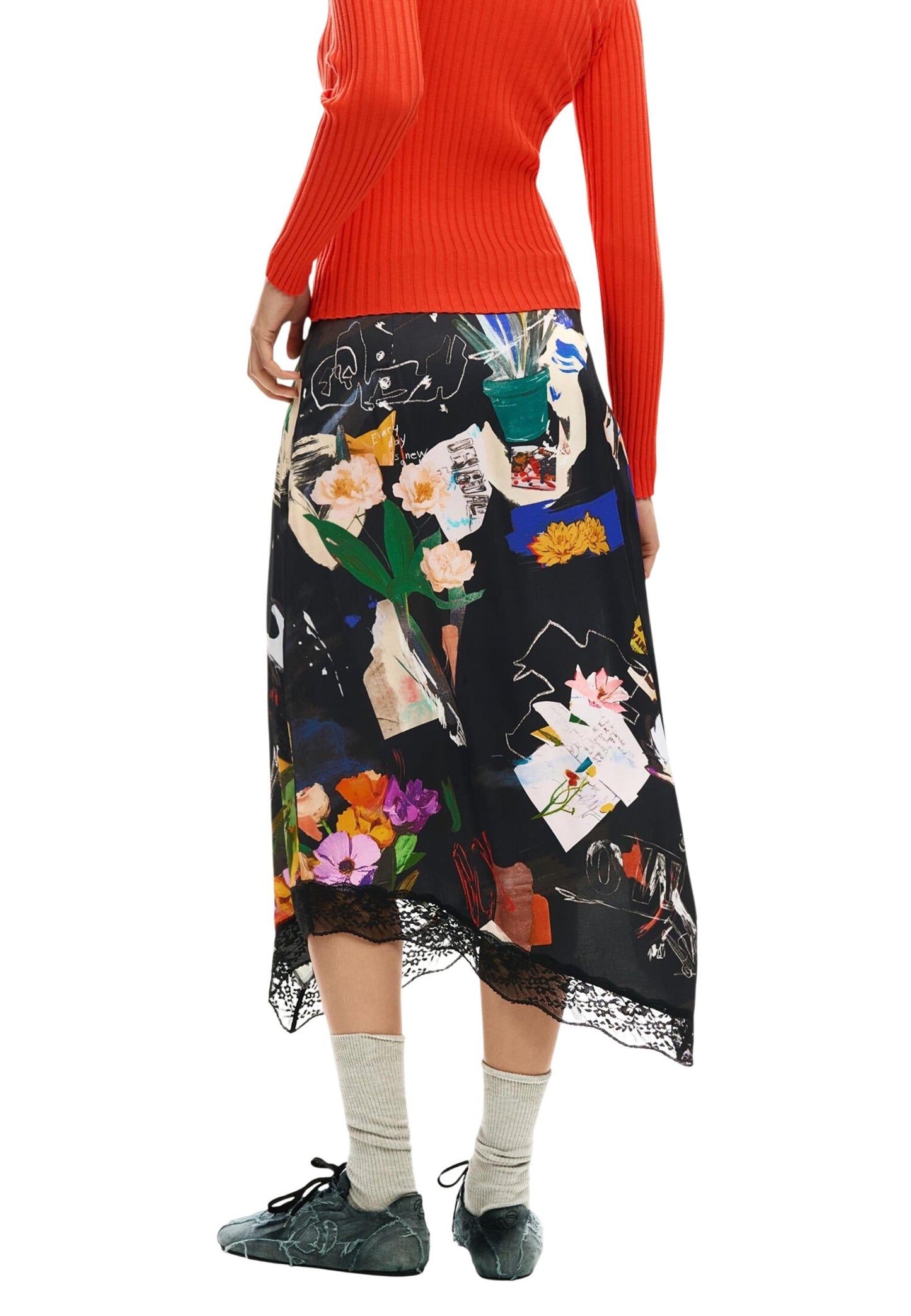 Desigual Gonna Donna Desigual 26SWFW03 black black